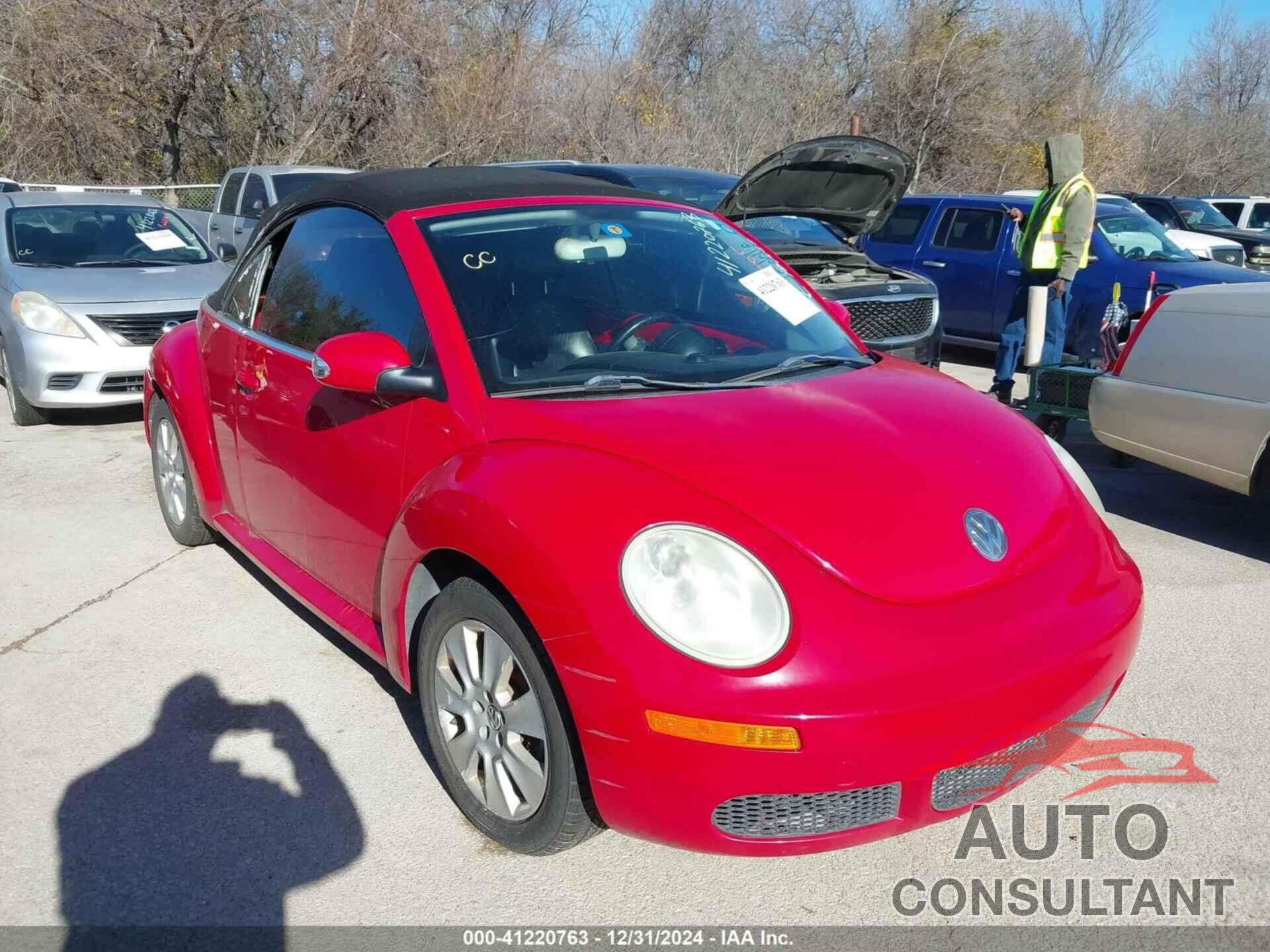 VOLKSWAGEN NEW BEETLE 2009 - 3VWRF31Y69M408702
