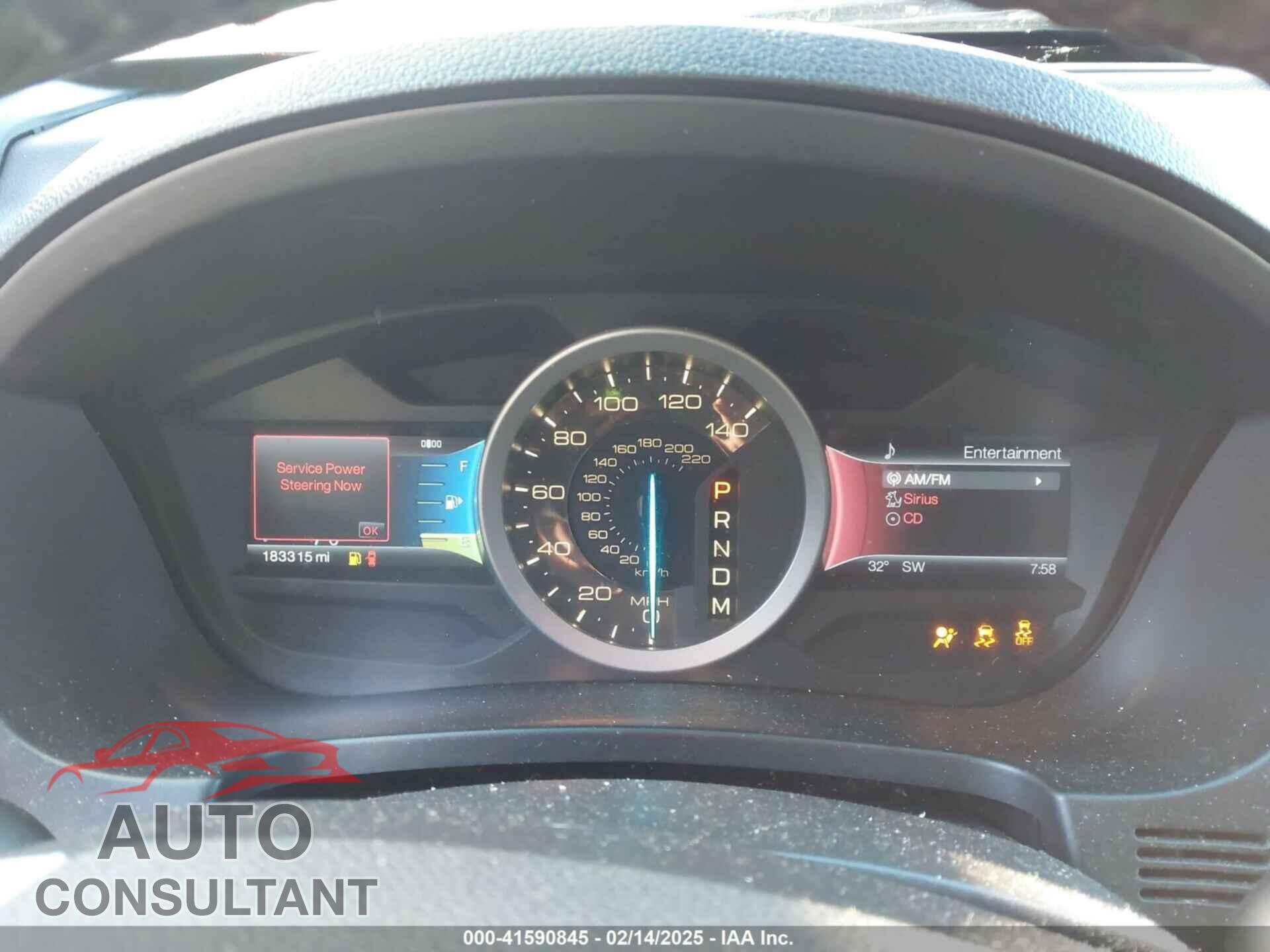 FORD EXPLORER 2011 - 1FMHK8D87BGA45373