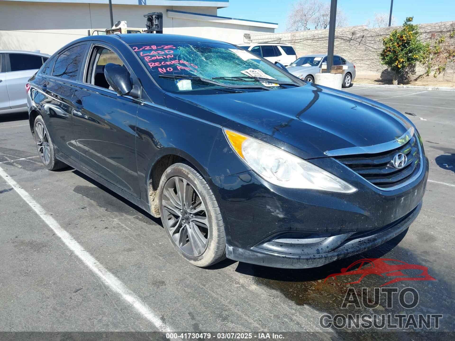 HYUNDAI SONATA 2013 - 5NPEB4AC3DH594074