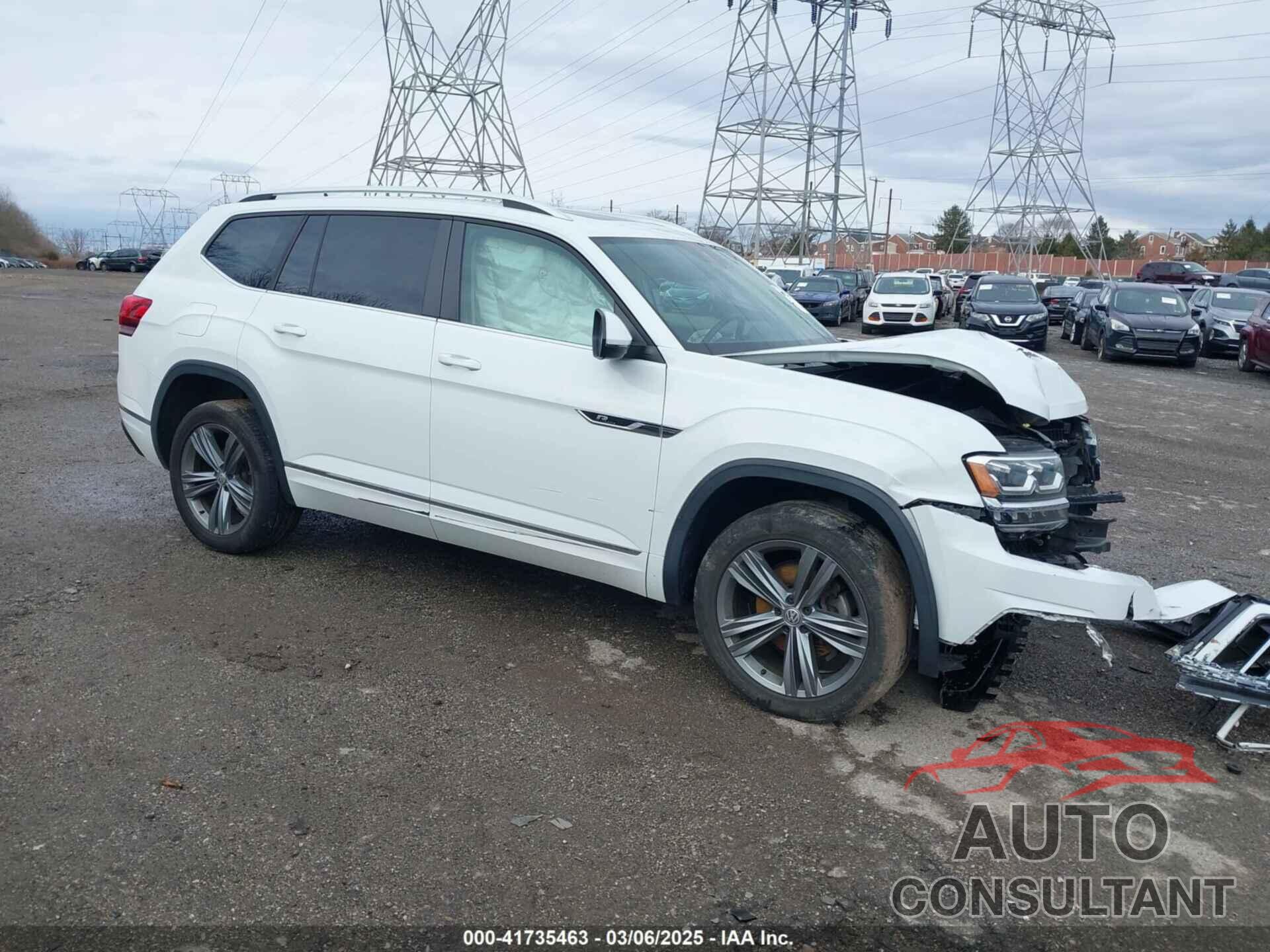 VOLKSWAGEN ATLAS 2019 - 1V2XR2CA2KC613418