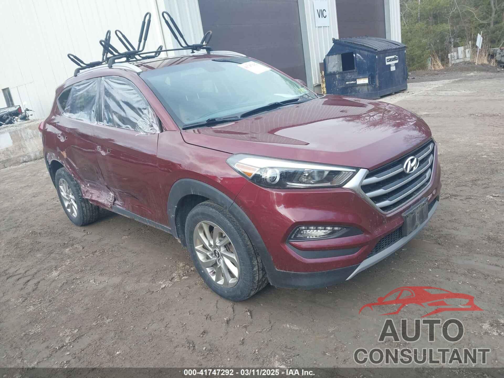 HYUNDAI TUCSON 2017 - KM8J3CA29HU342527