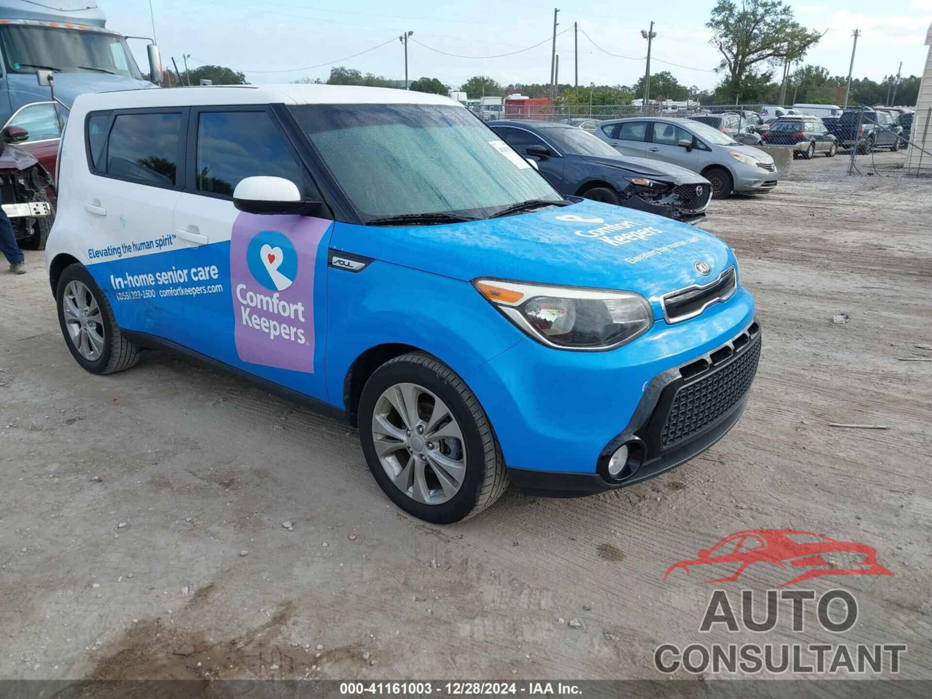 KIA SOUL 2016 - KNDJP3A50G7247760