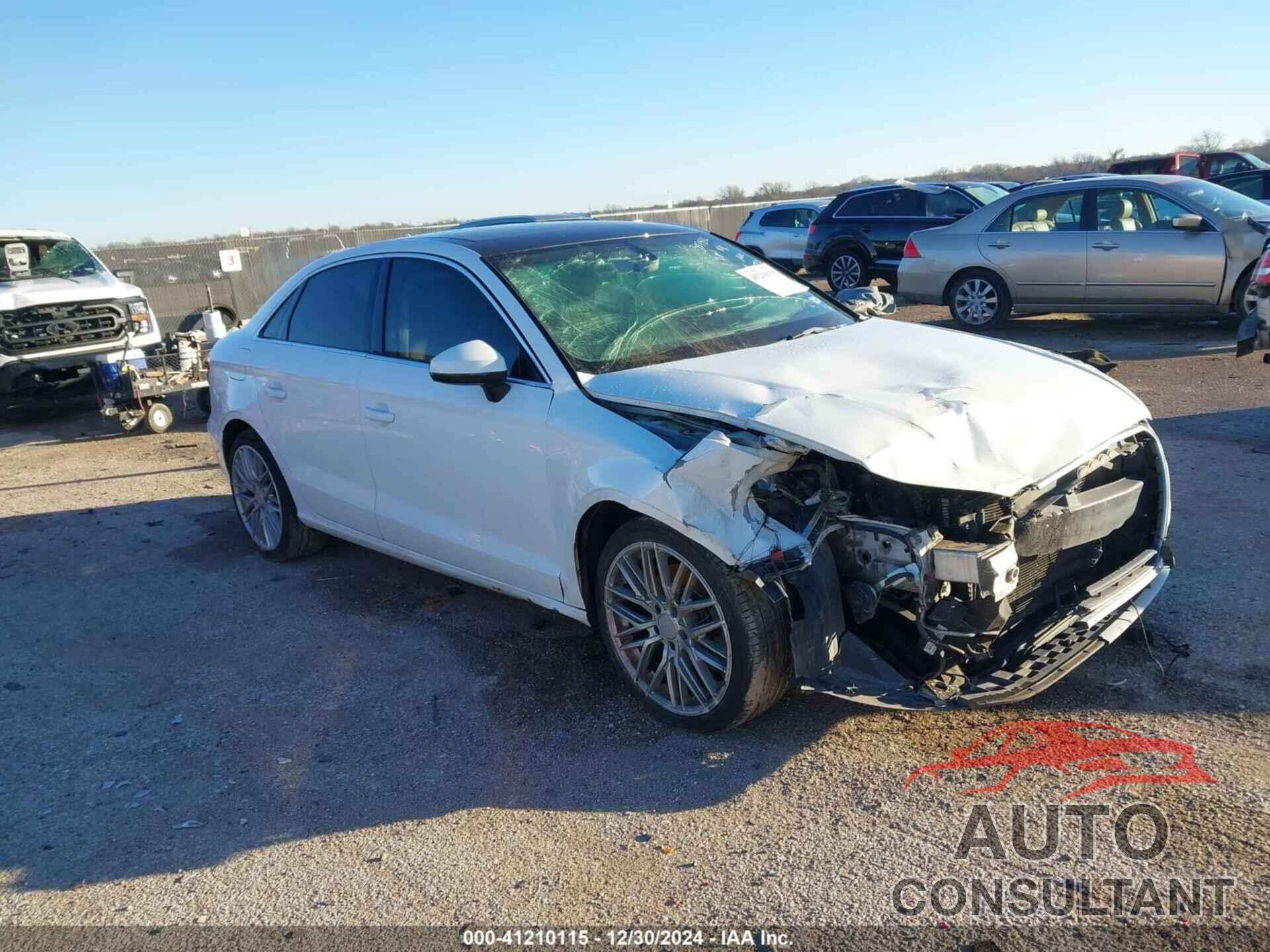 AUDI A3 2016 - WAUE8GFF0G1010838