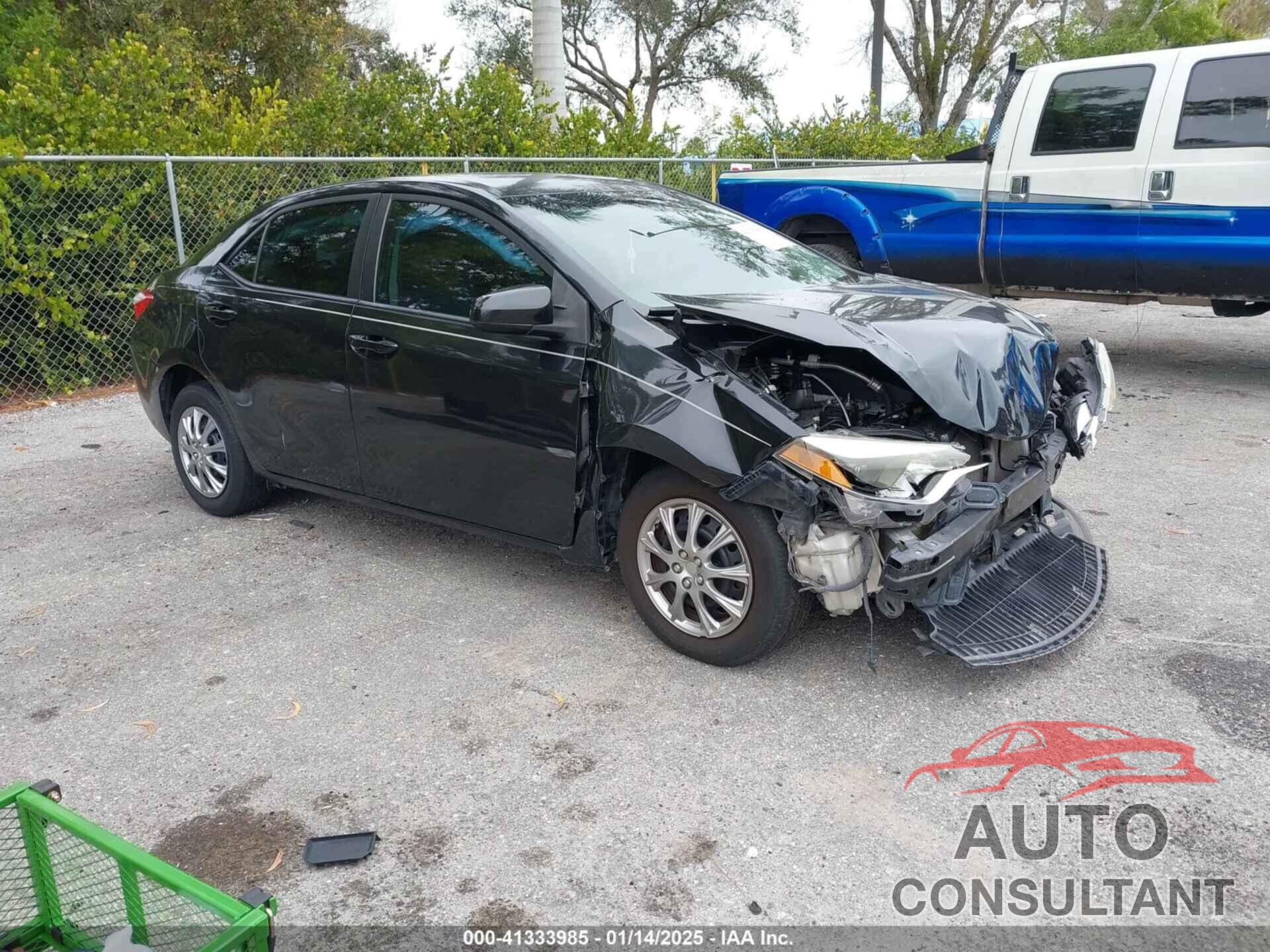 TOYOTA COROLLA 2016 - 5YFBURHE6GP457588