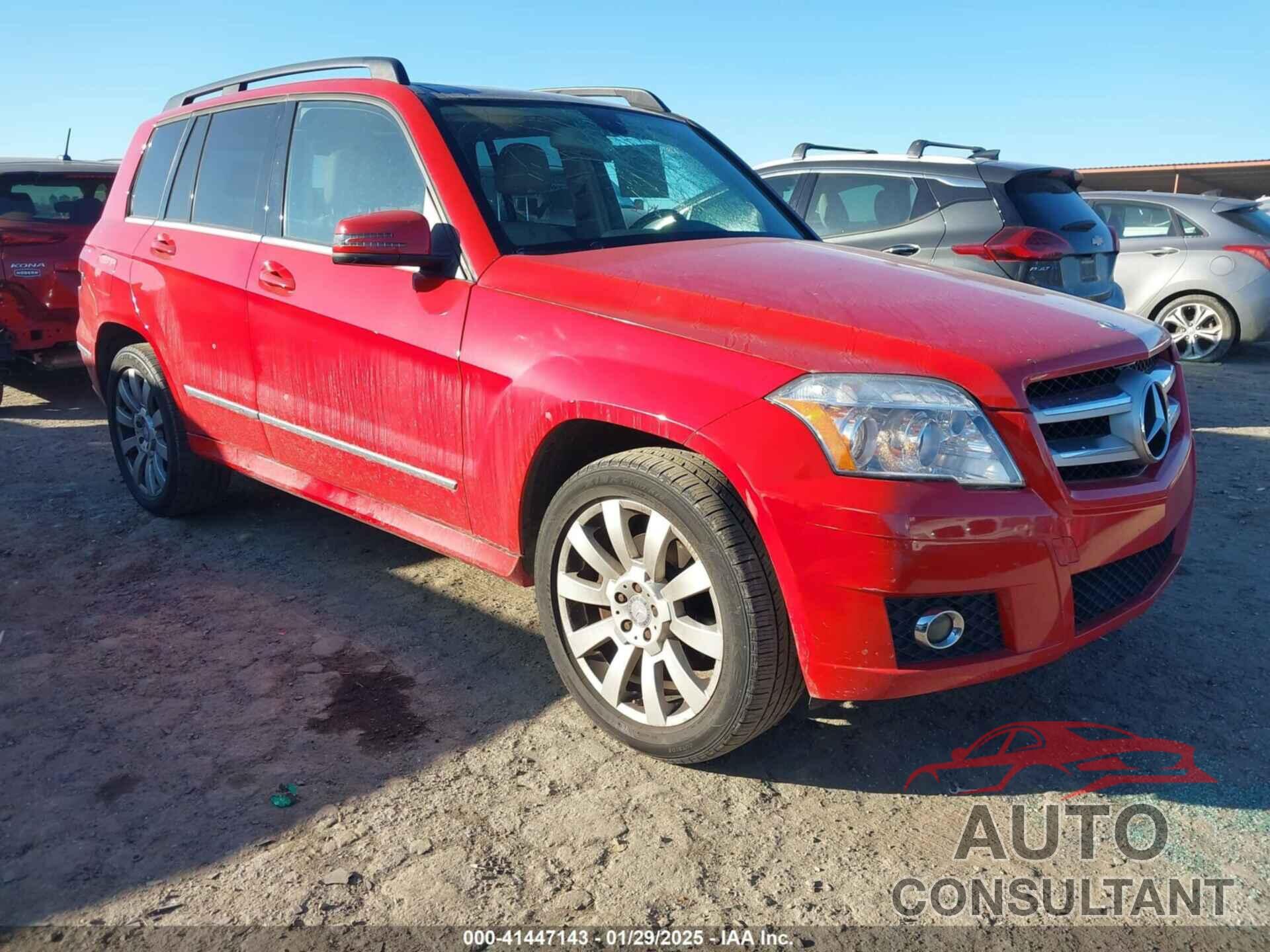 MERCEDES-BENZ GLK 350 2012 - WDCGG5GBXCF765369