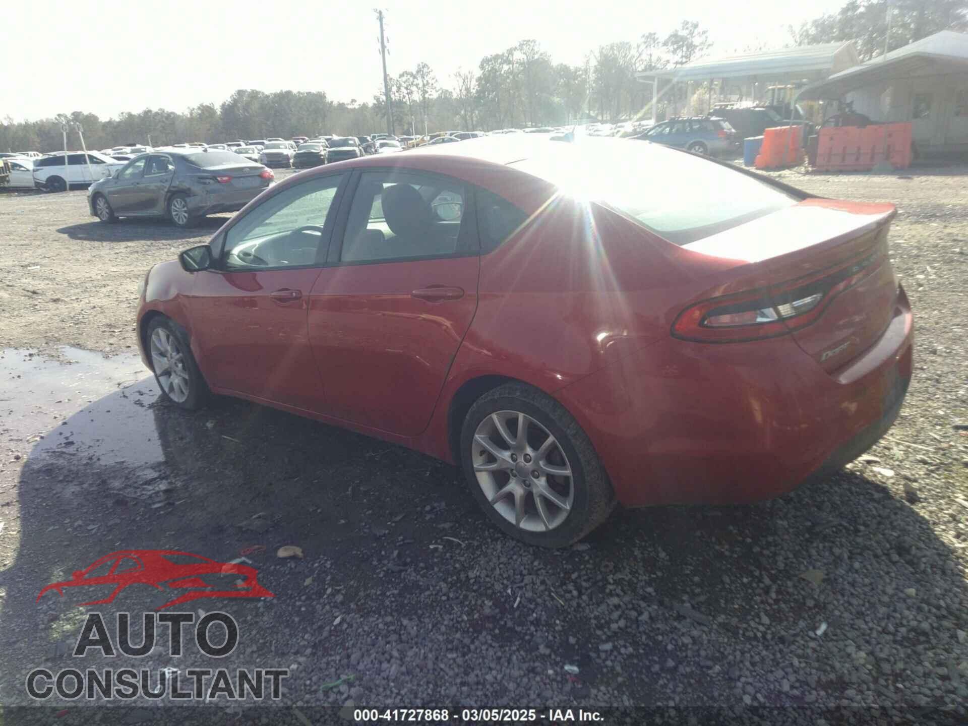 DODGE DART 2013 - 1C3CDFBA5DD337227
