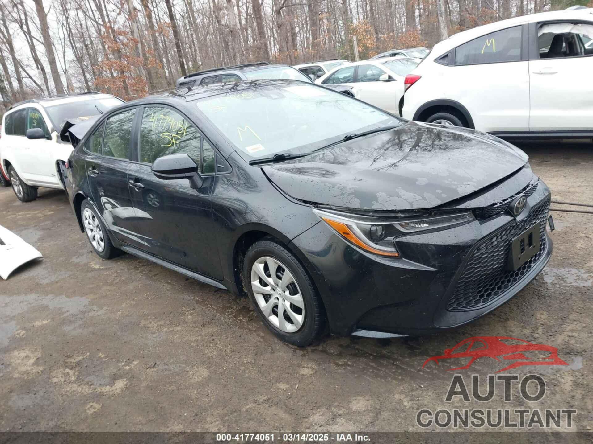 TOYOTA COROLLA 2020 - JTDEPRAE7LJ051171