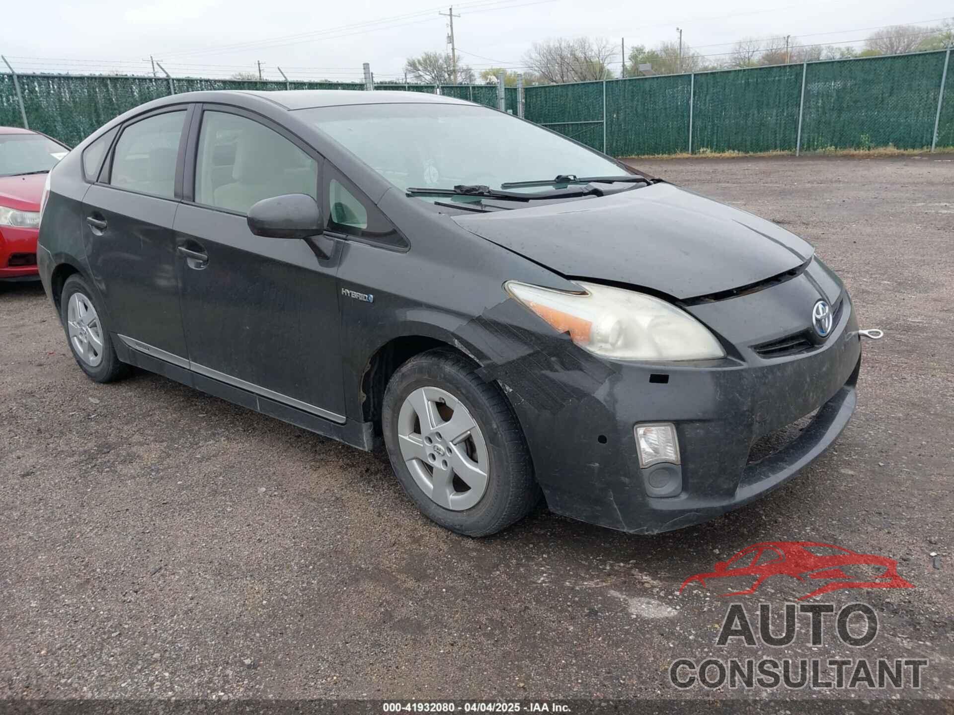 TOYOTA PRIUS 2010 - JTDKN3DU2A5201279