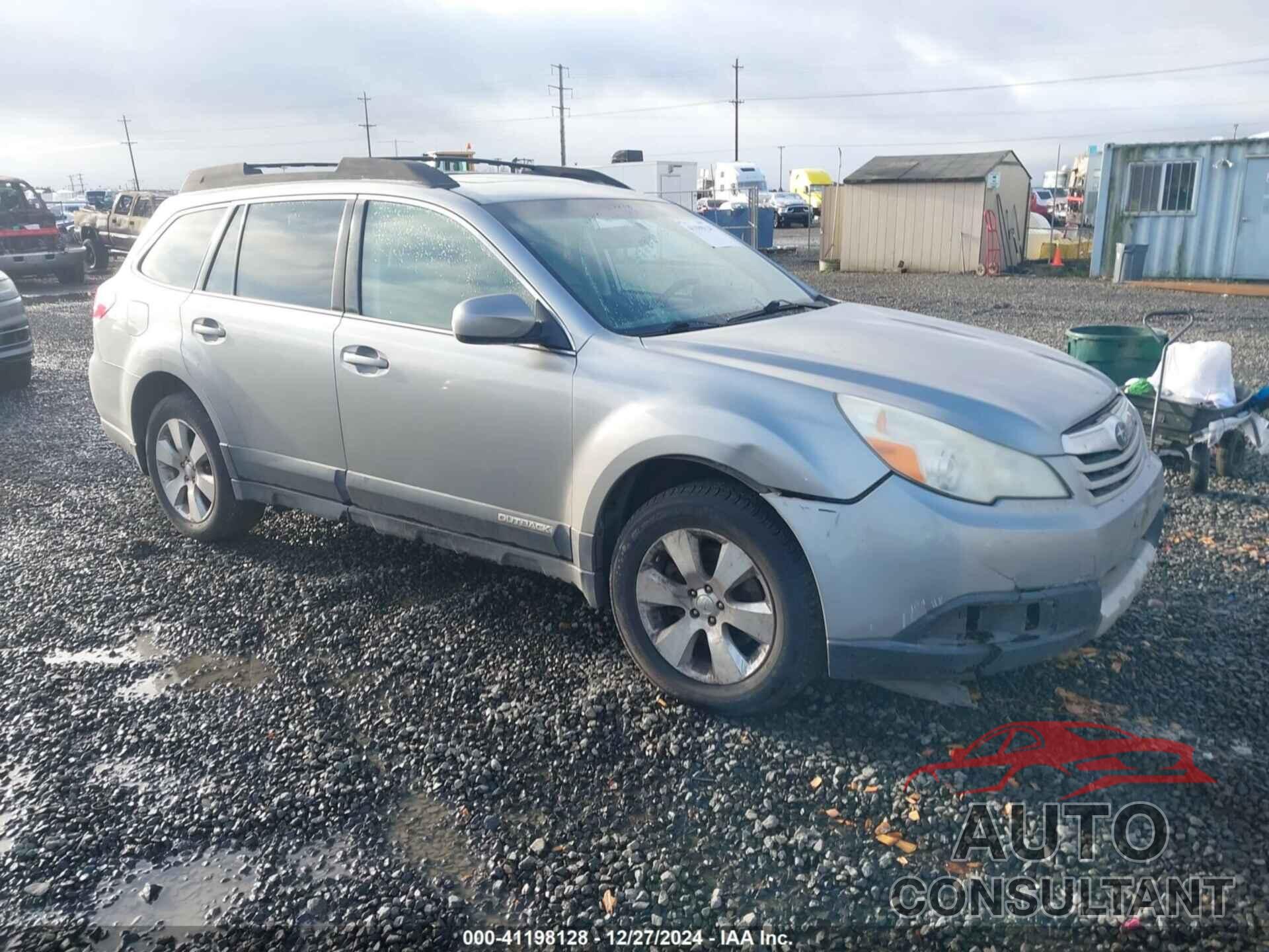 SUBARU OUTBACK 2011 - 4S4BRDKC3B2365854