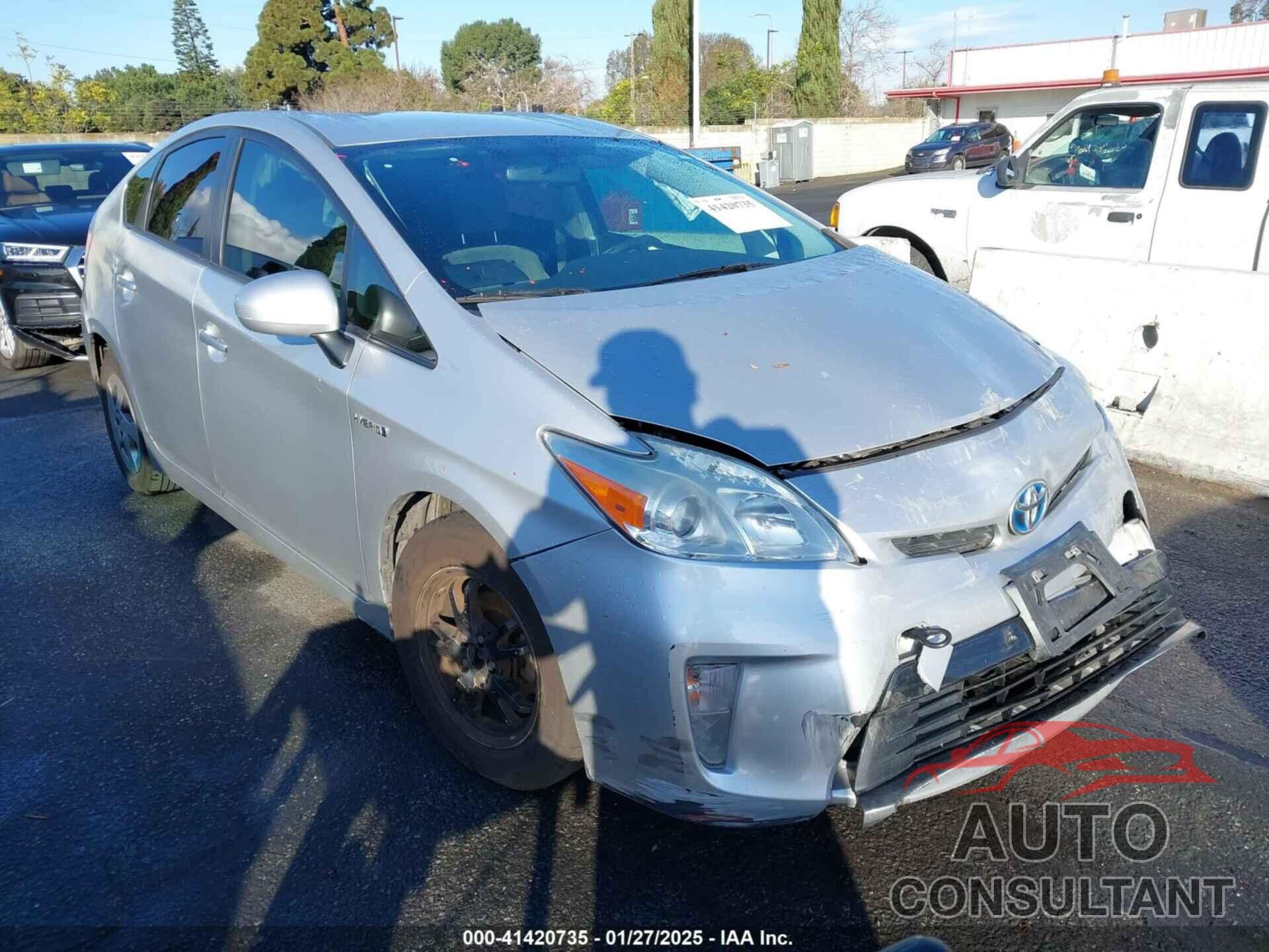 TOYOTA PRIUS 2014 - JTDKN3DU6E0378193