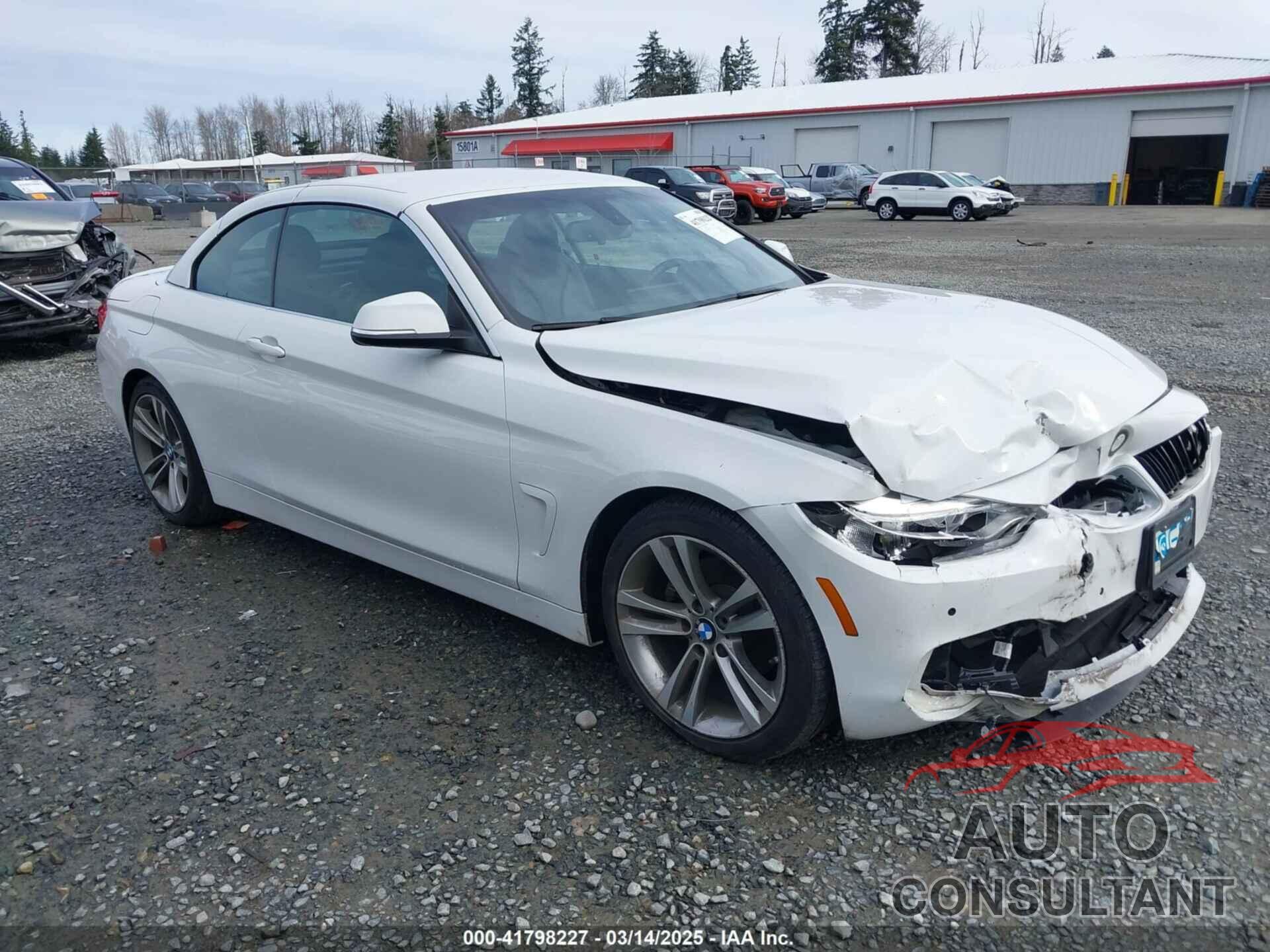 BMW 430I 2017 - WBA4U7C58H5H19114