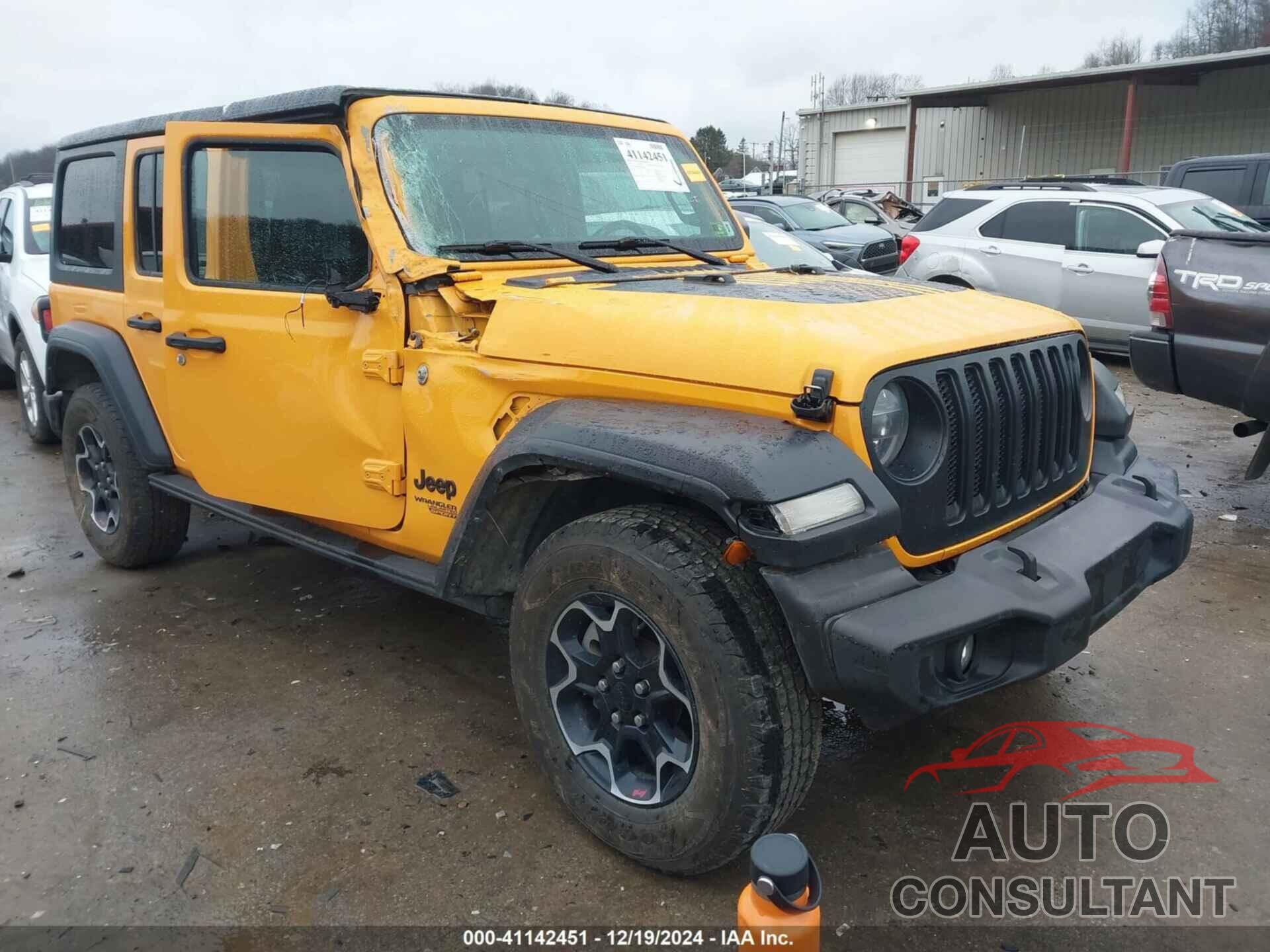 JEEP WRANGLER UNLIMITED 2021 - 1C4HJXDN9MW693961