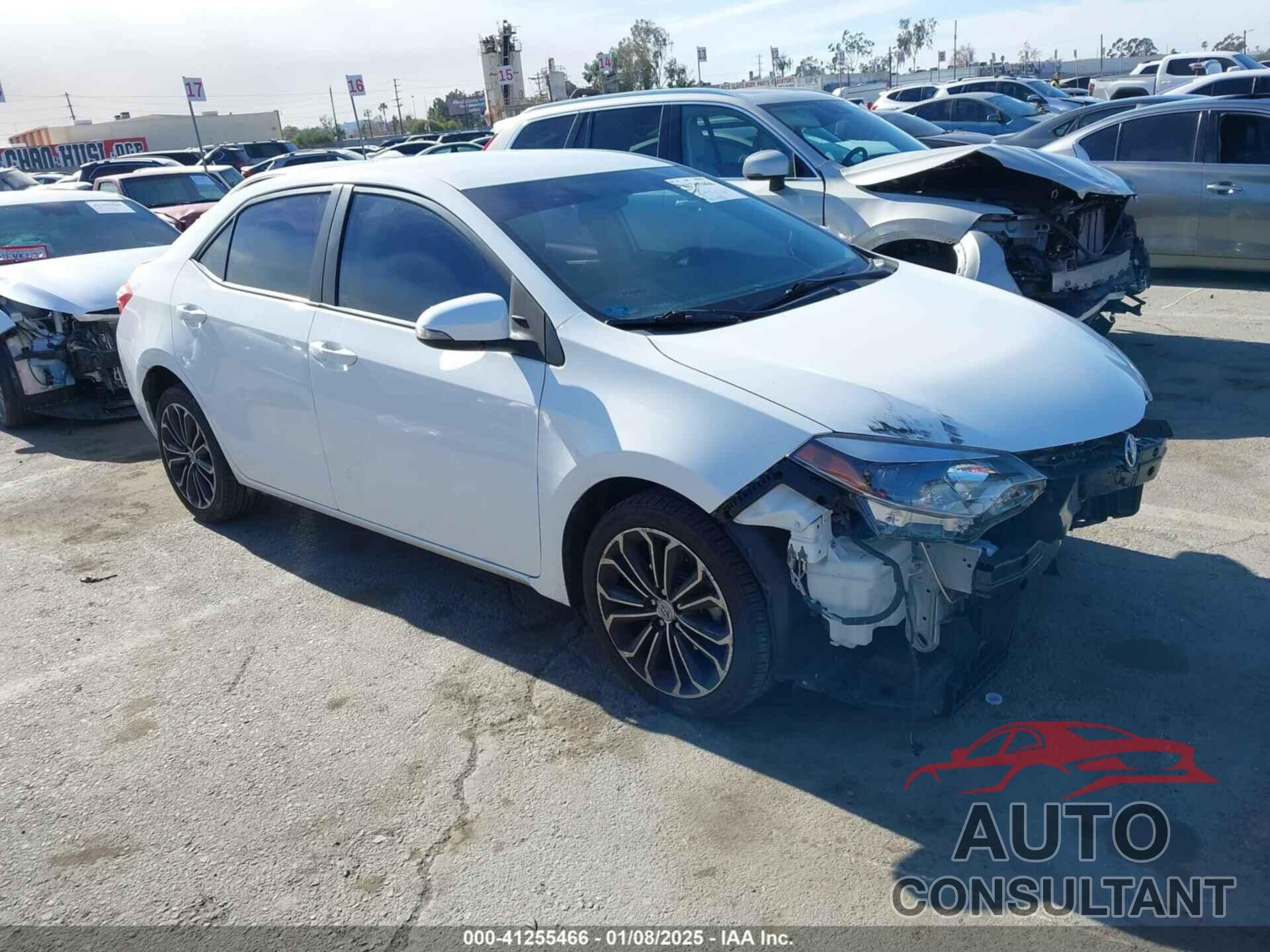 TOYOTA COROLLA 2016 - 5YFBURHE1GP532942