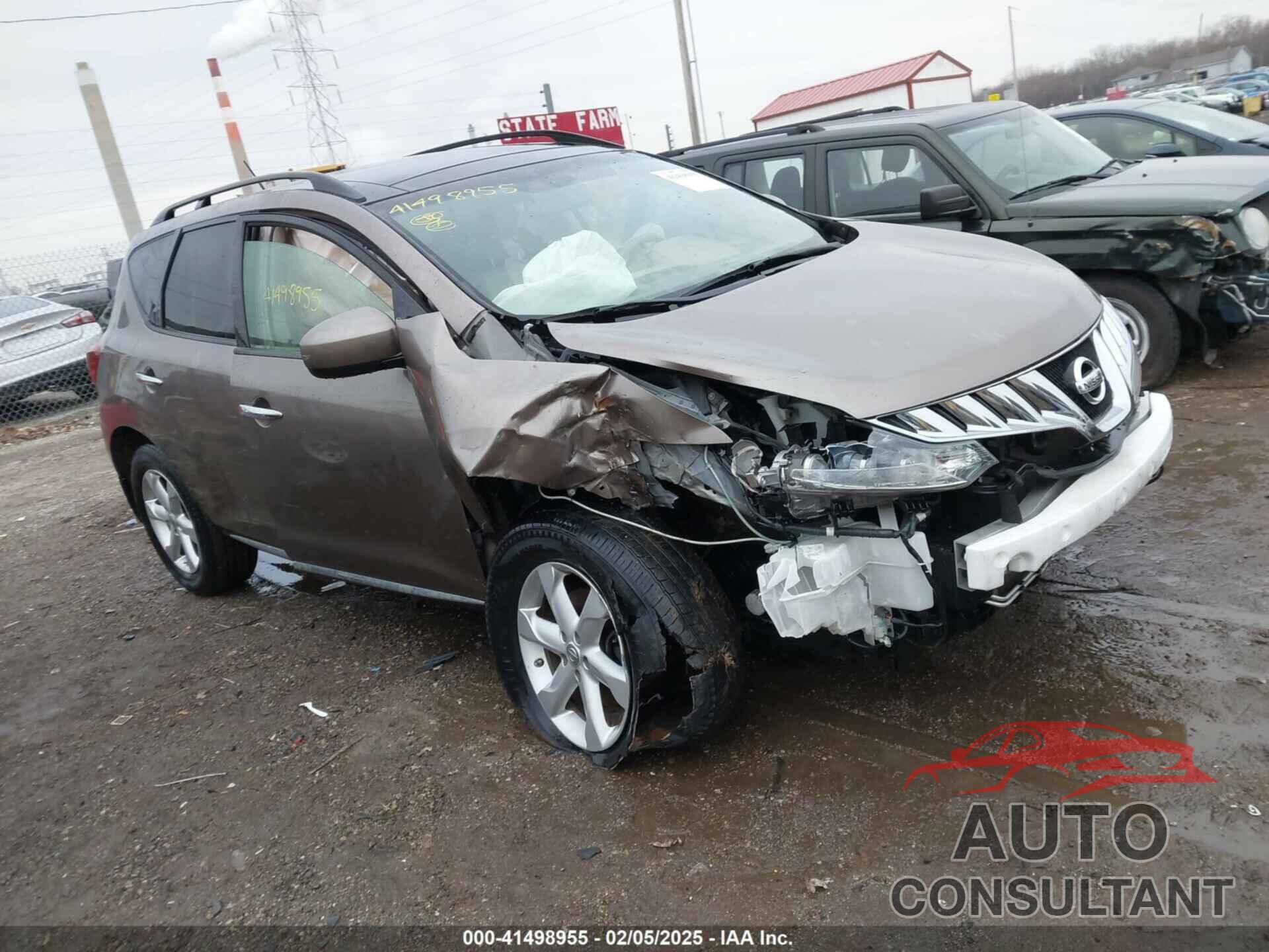 NISSAN MURANO 2010 - JN8AZ1MU1AW002047