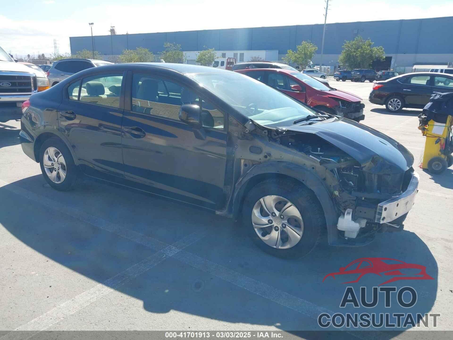 HONDA CIVIC 2013 - 19XFB2F53DE246590