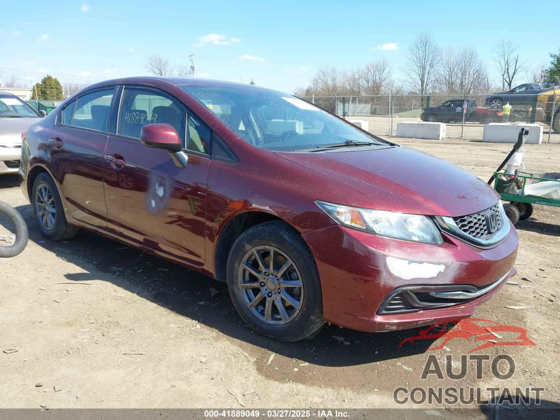 HONDA CIVIC 2013 - 19XFB2F52DE220739