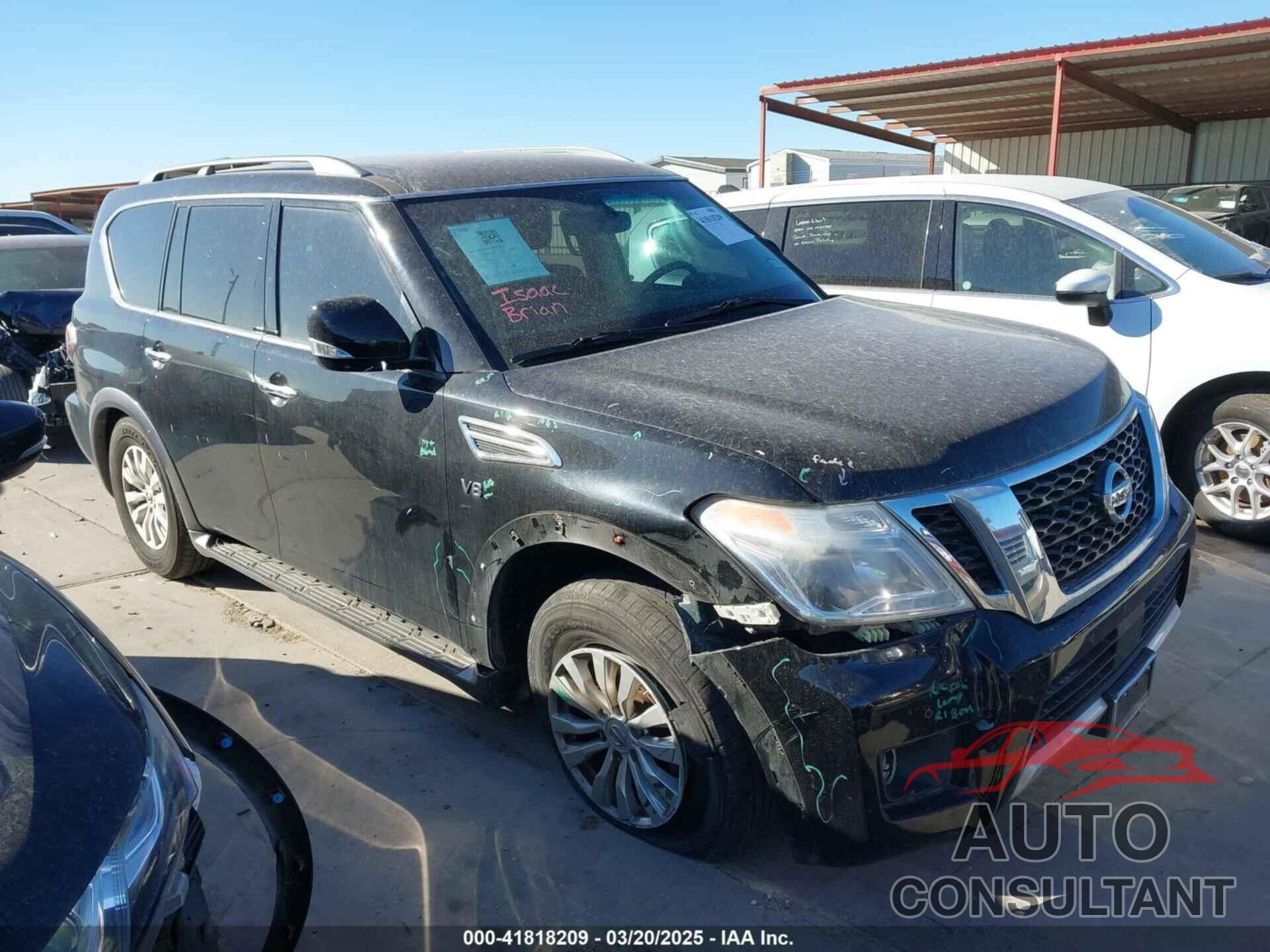 NISSAN ARMADA 2017 - JN8AY2ND2H9006527