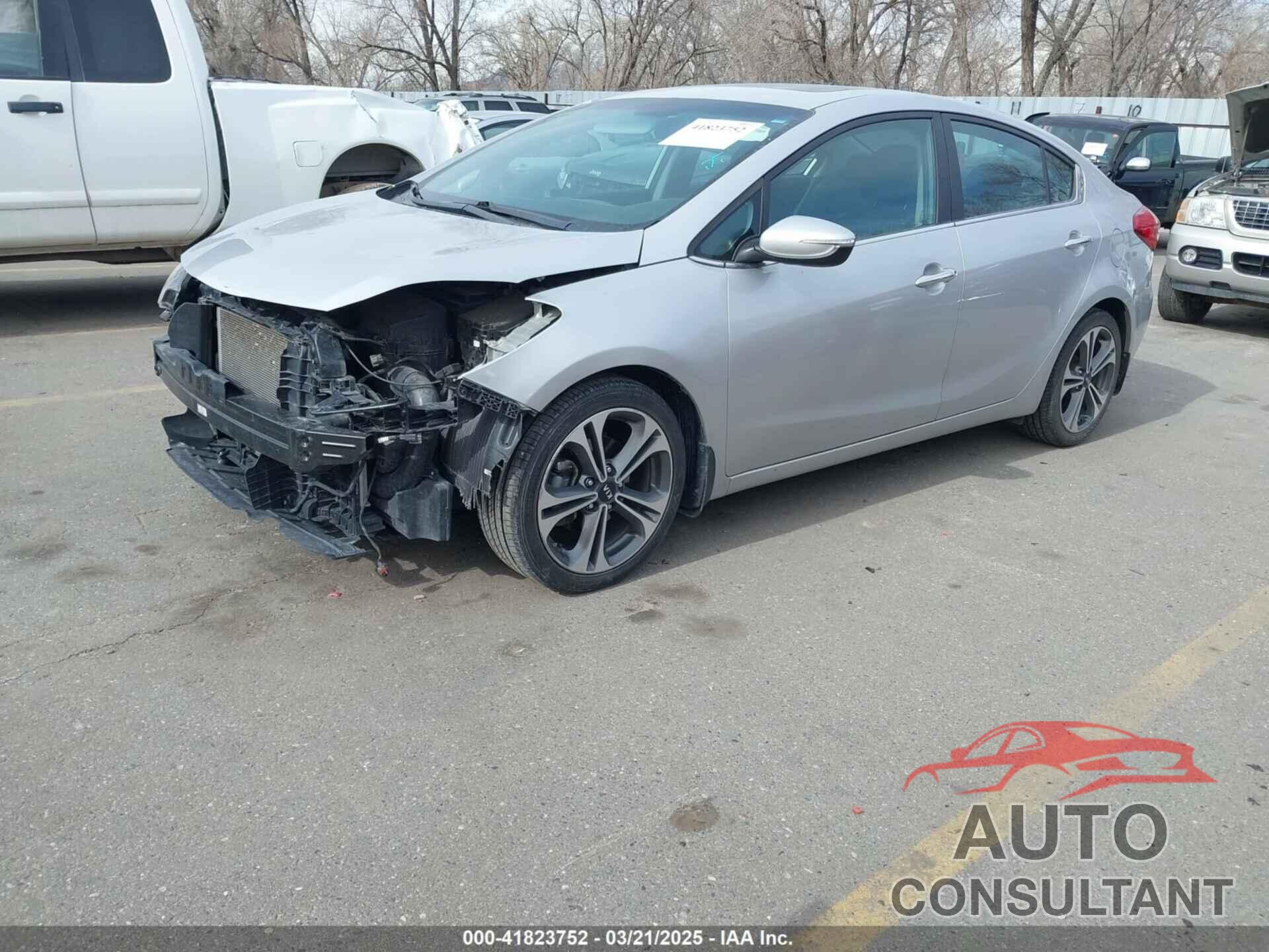 KIA FORTE 2015 - KNAFZ4A86F5403999