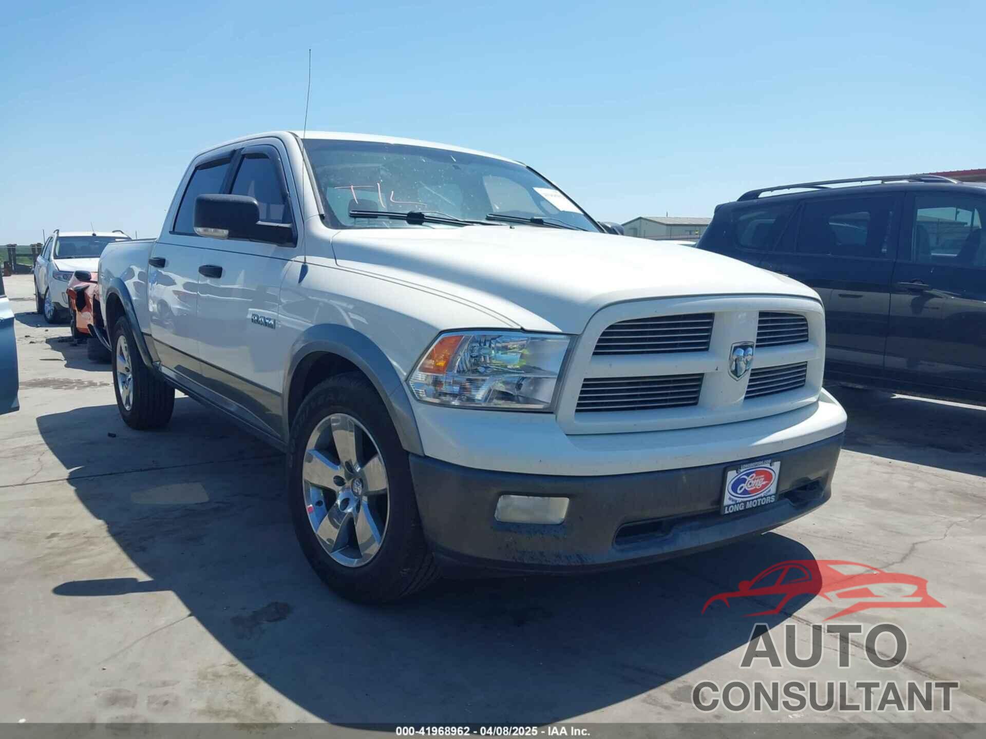DODGE RAM 1500 2009 - 1D3HB13P89S756678