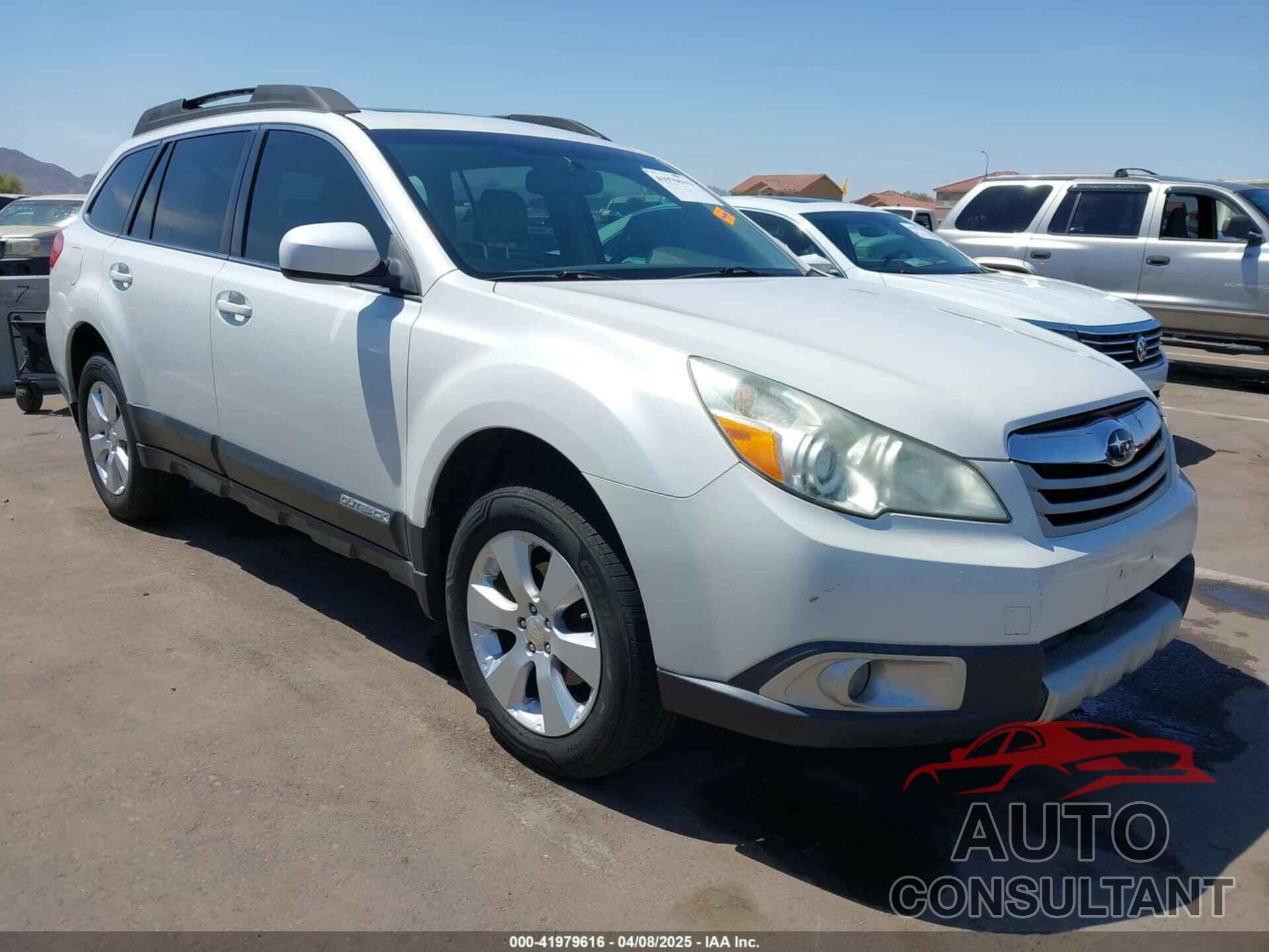 SUBARU OUTBACK 2011 - 4S4BRBKC4B3409651