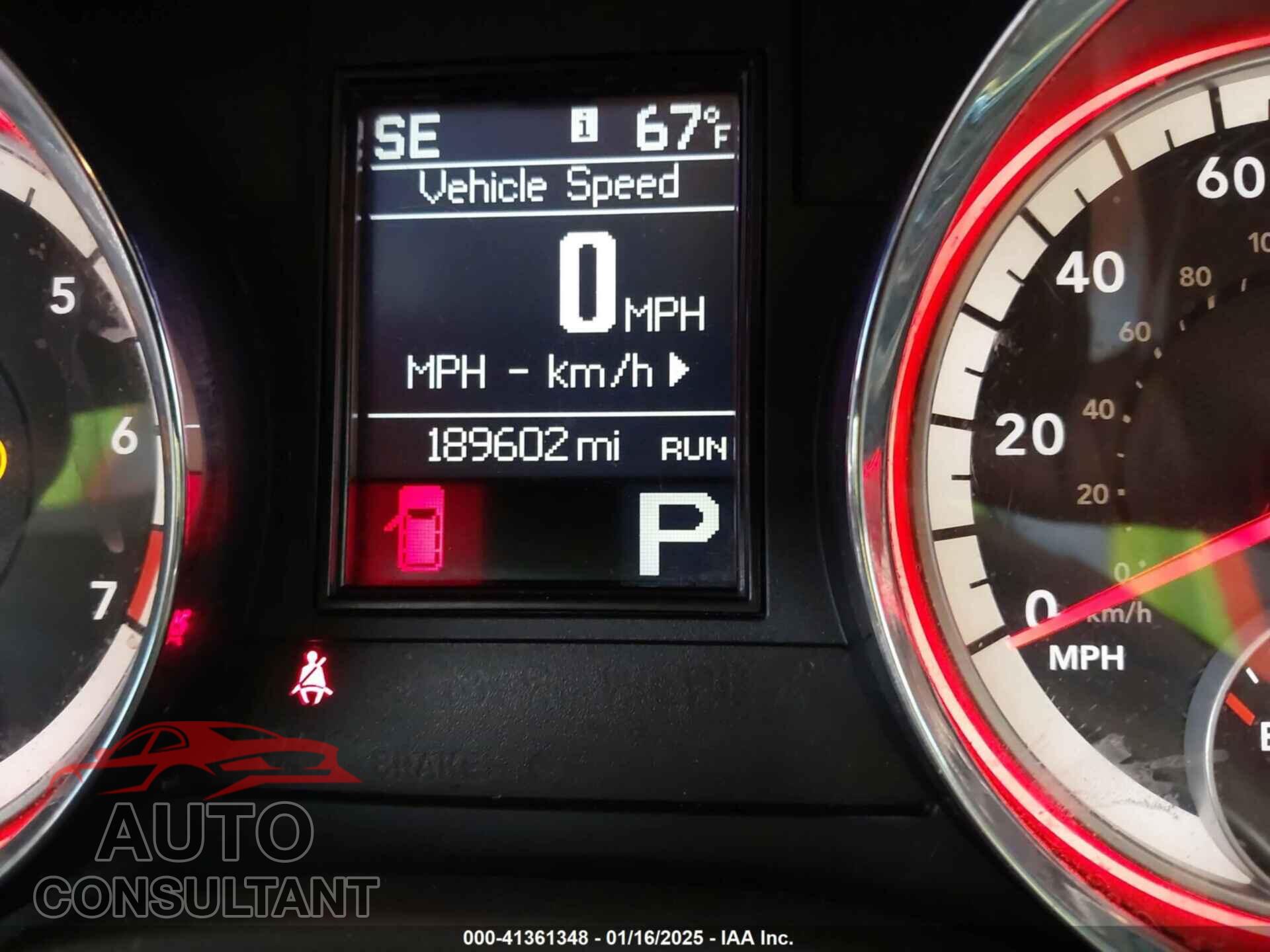 DODGE DURANGO 2012 - 1C4RDHAG9CC266500
