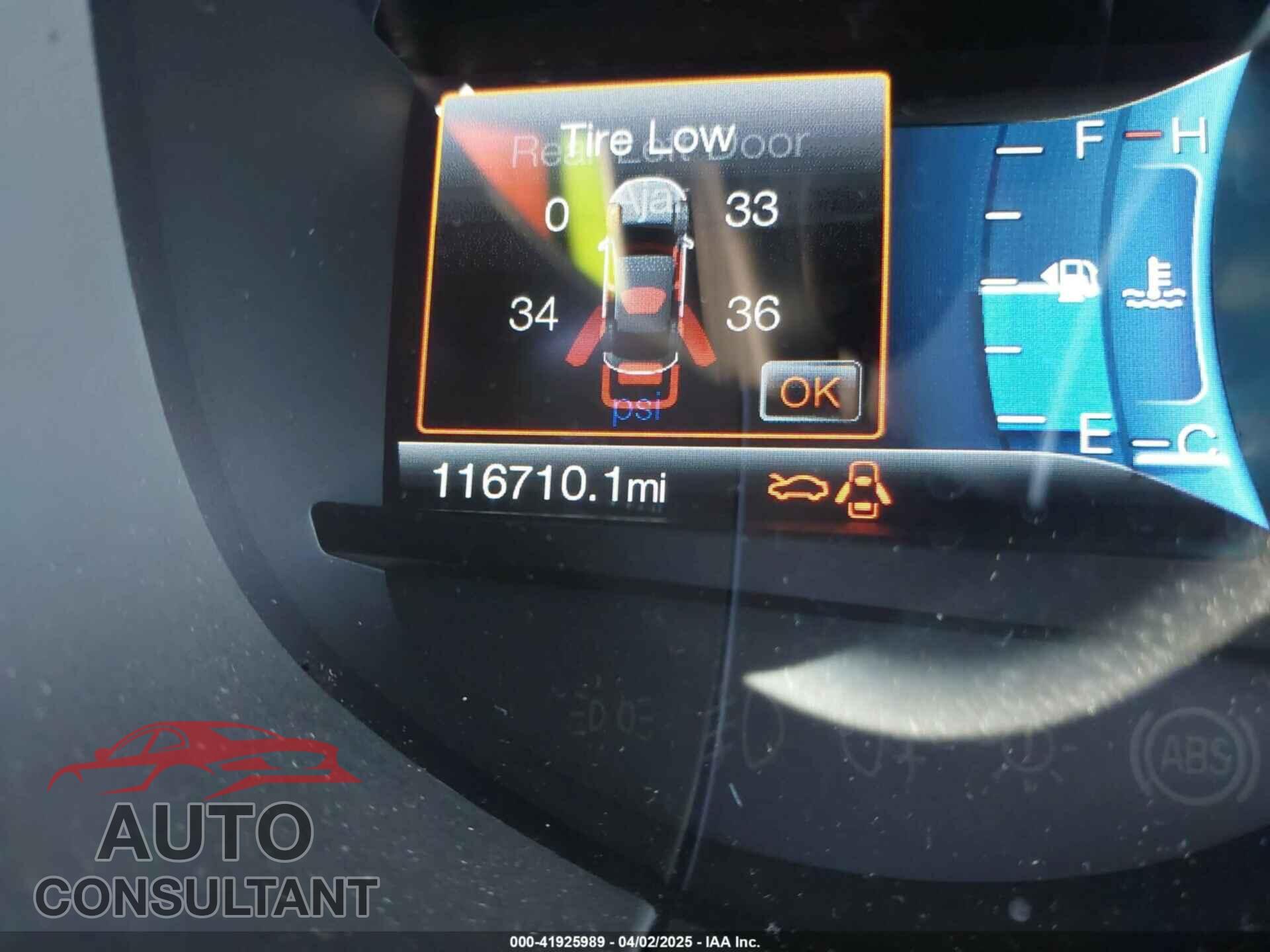 FORD EDGE 2015 - 2FMTK4AP1FBC28327