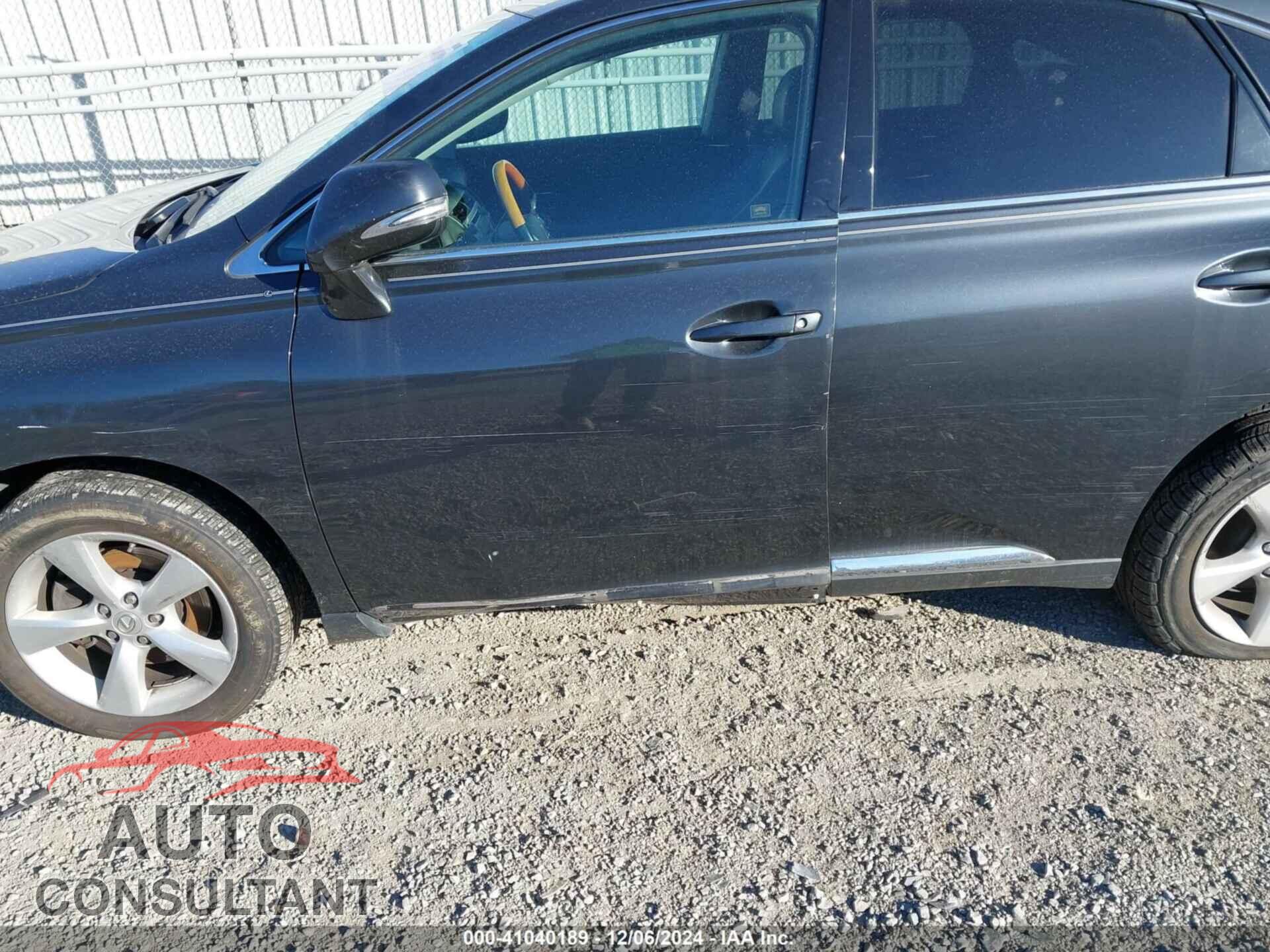 LEXUS RX 350 2010 - 2T2BK1BA3AC024892
