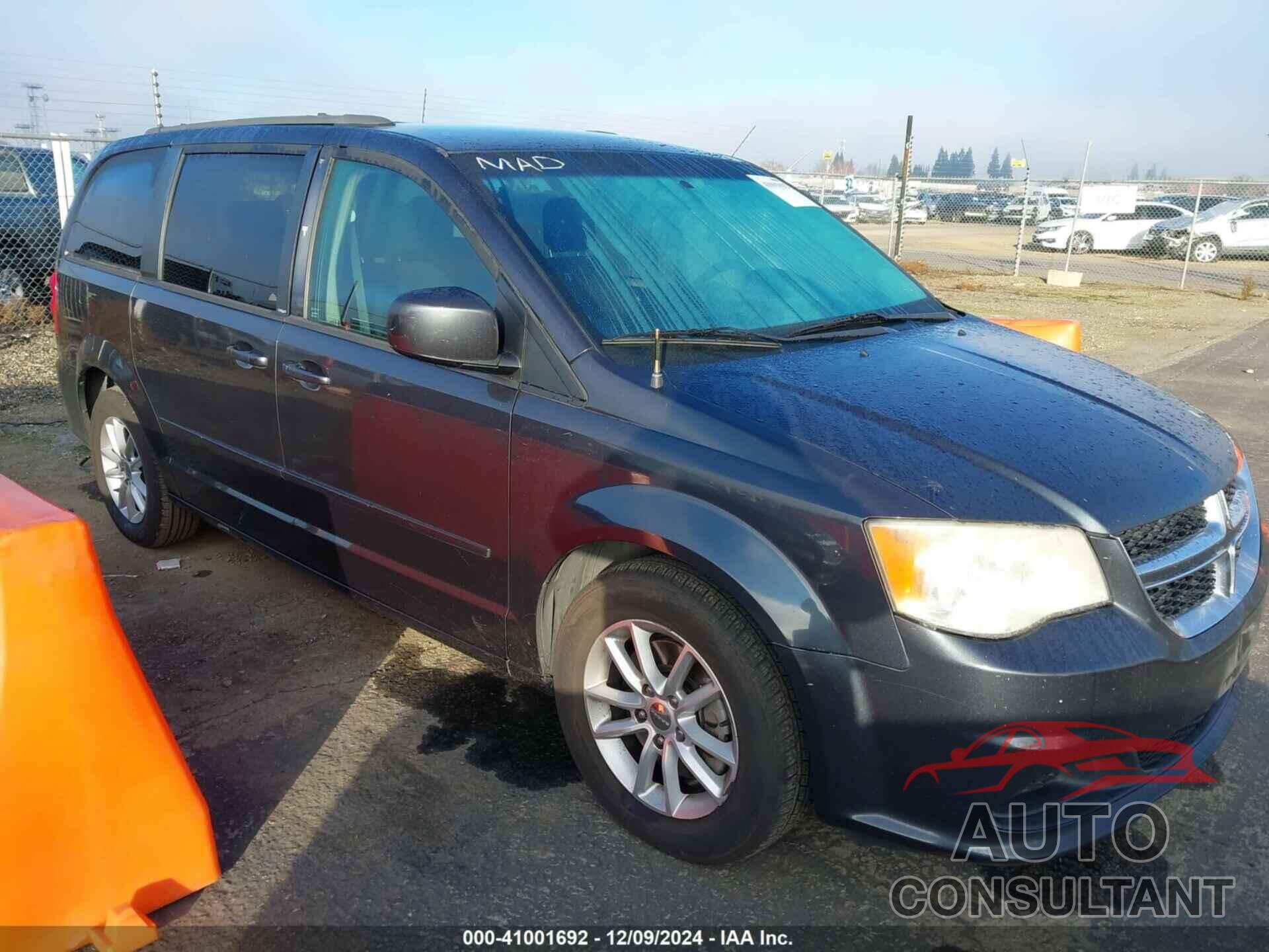 DODGE GRAND CARAVAN 2014 - 2C4RDGCG2ER267358