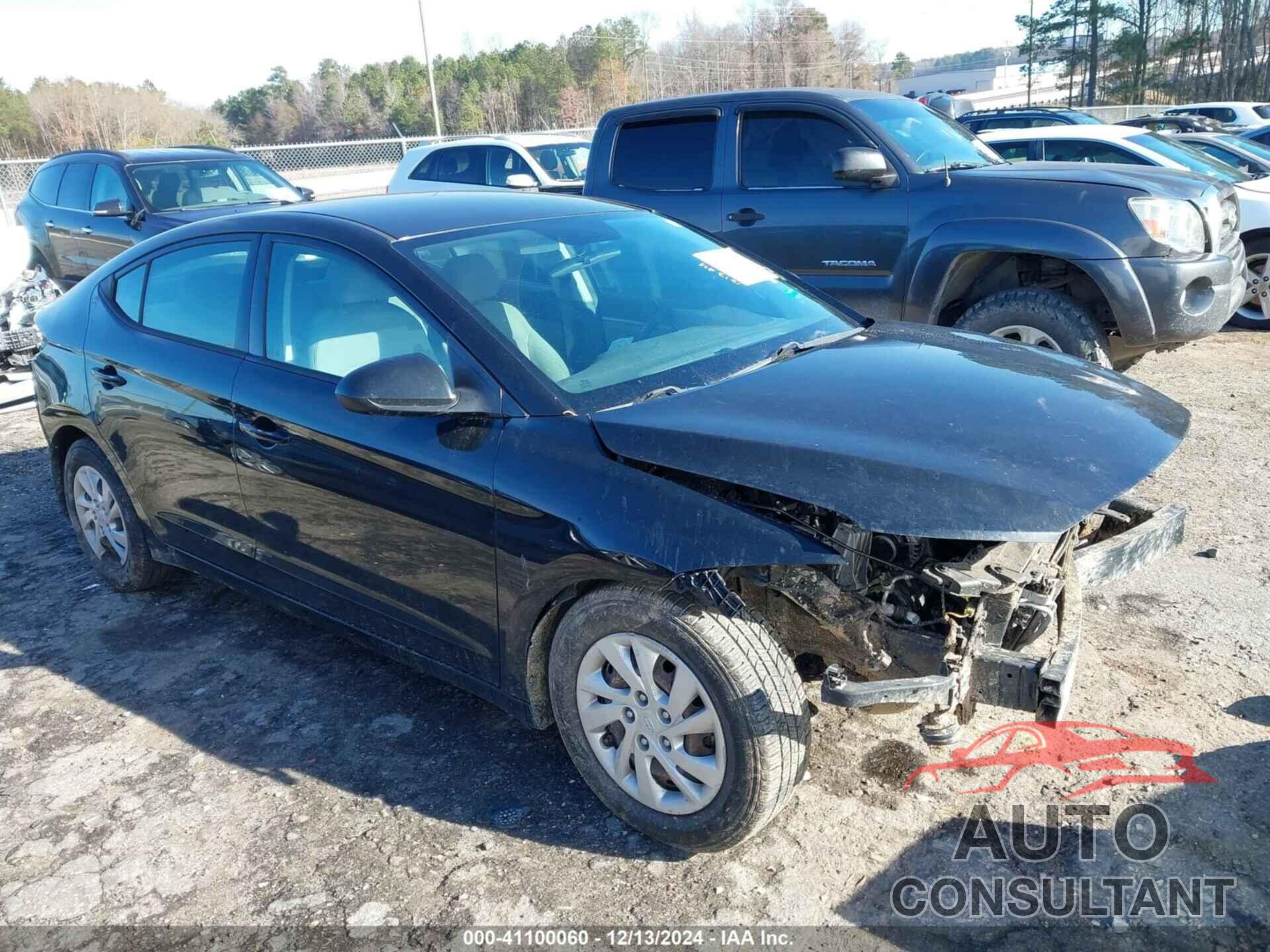 HYUNDAI ELANTRA 2017 - 5NPD74LF4HH061208