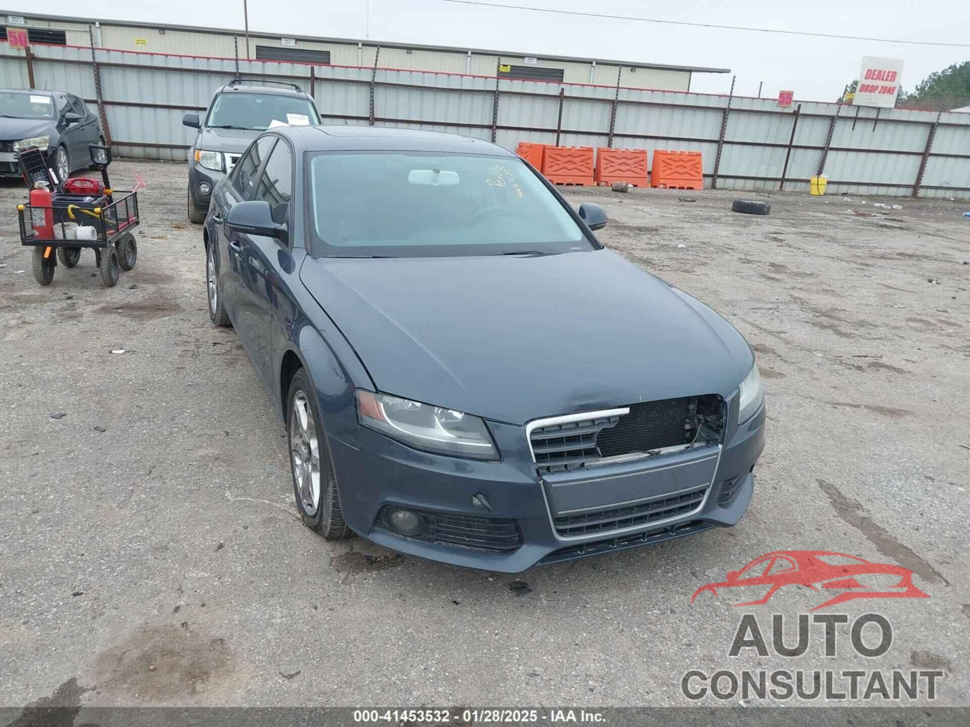 AUDI A4 2009 - WAUJF78K39N046193