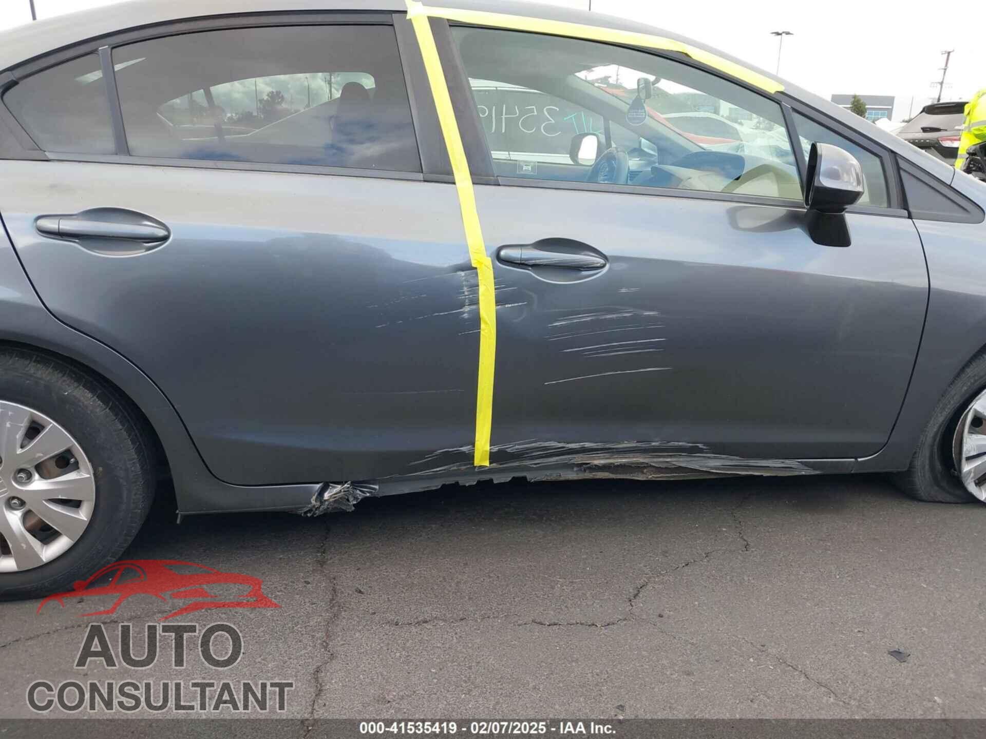 HONDA CIVIC 2012 - JHMFB2F5XCS005376