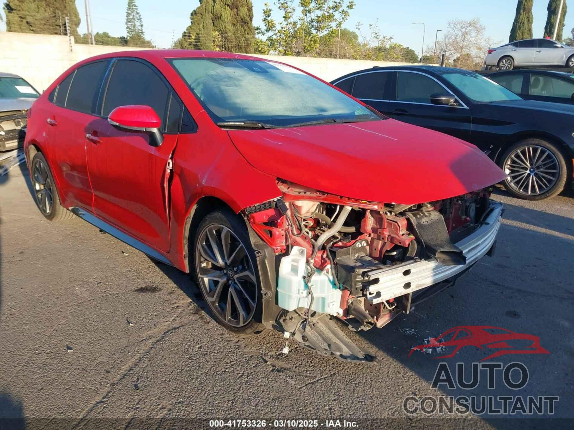 TOYOTA COROLLA 2020 - JTDS4RCE7LJ039918
