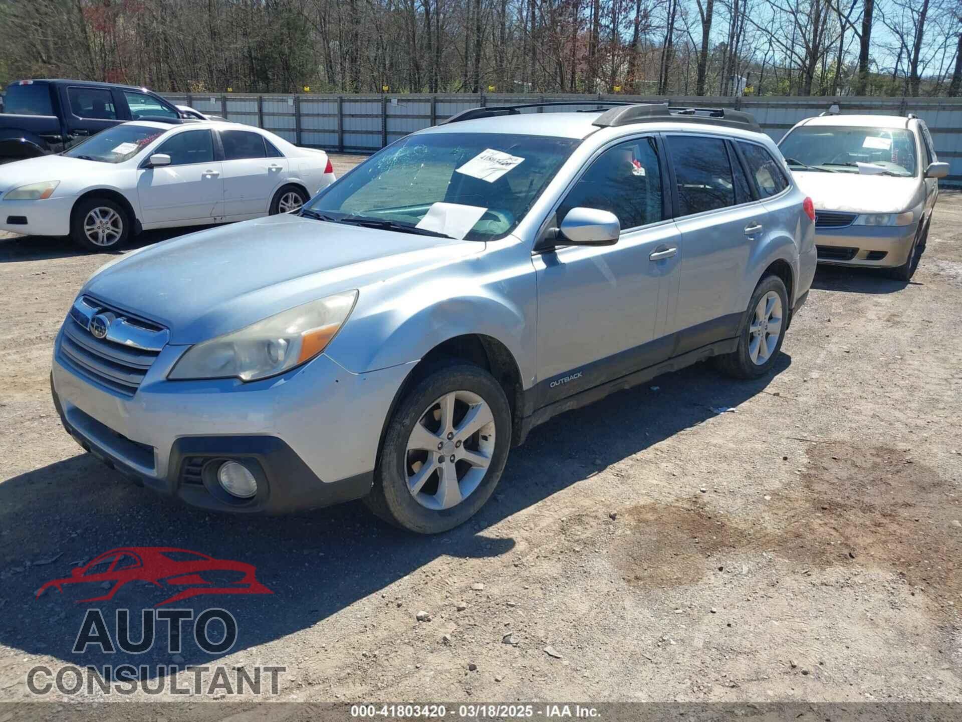 SUBARU OUTBACK 2013 - 4S4BRCCC3D3237202