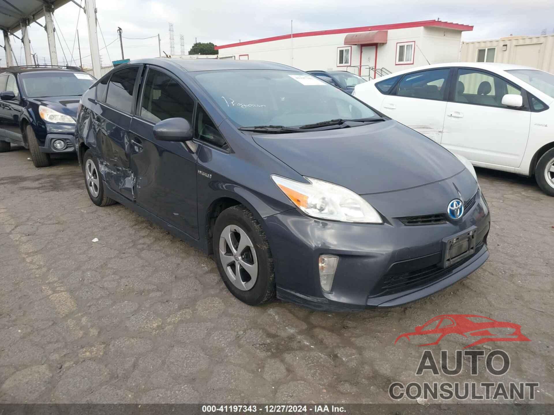 TOYOTA PRIUS 2012 - JTDKN3DU4C1615187