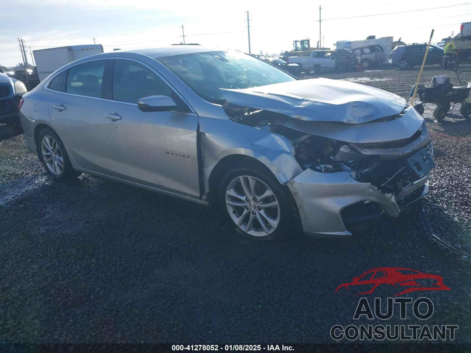 CHEVROLET MALIBU 2017 - 1G1ZE5ST5HF169834