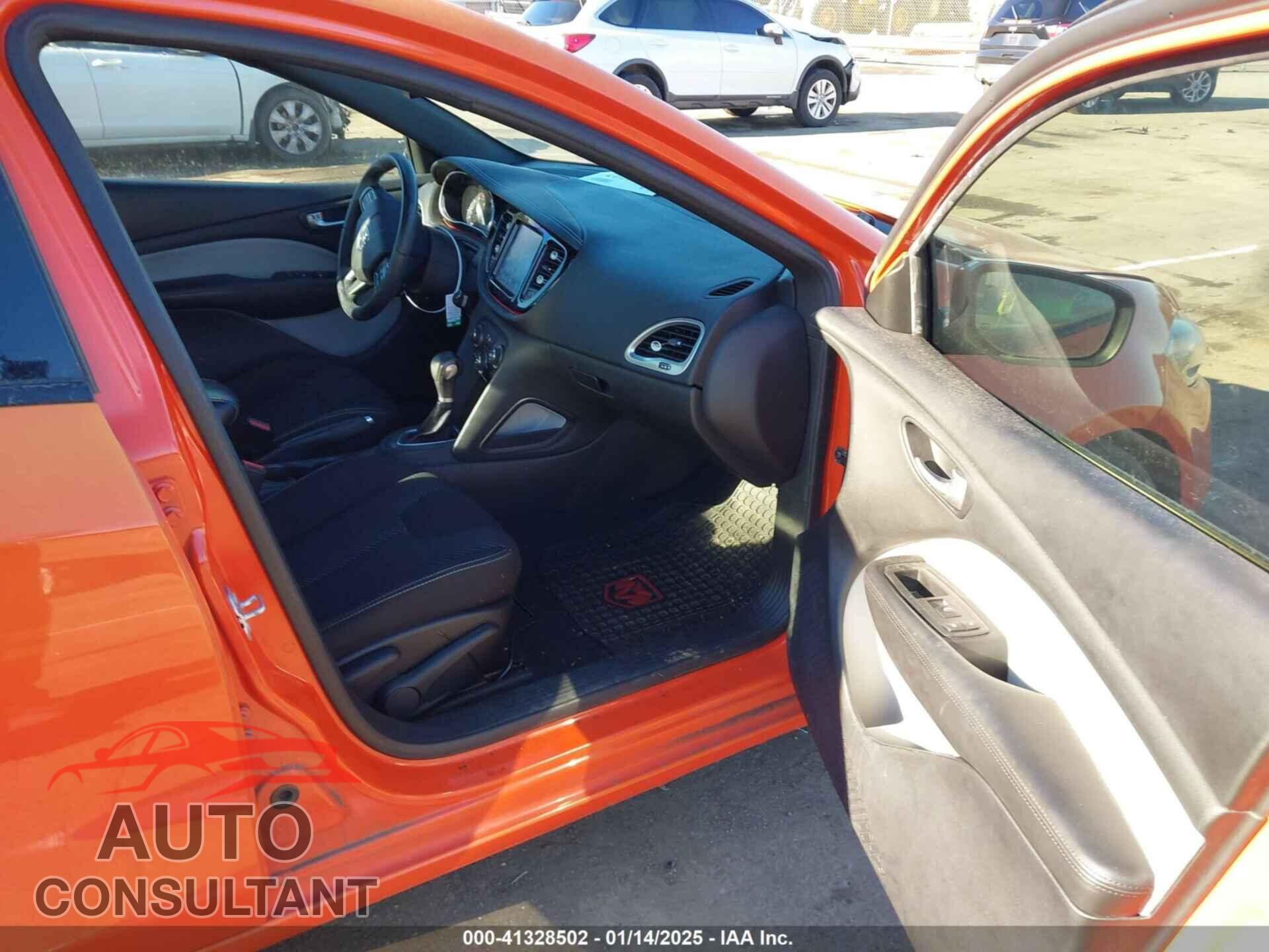 DODGE DART 2015 - 1C3CDFBB4FD415203