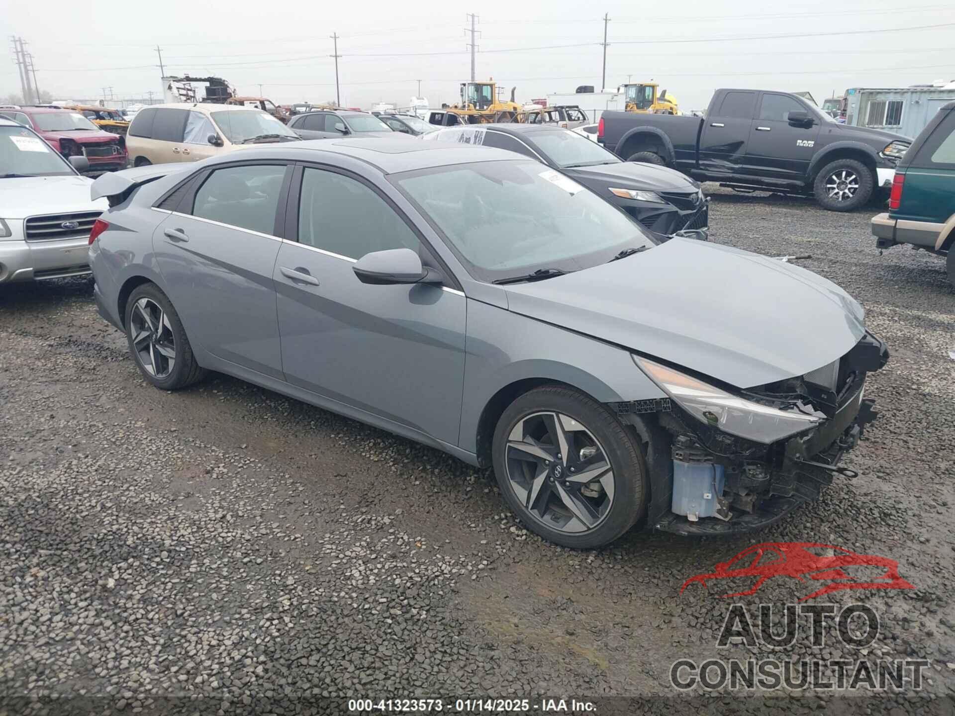 HYUNDAI ELANTRA HYBRID 2023 - KMHLN4AJ7PU037333