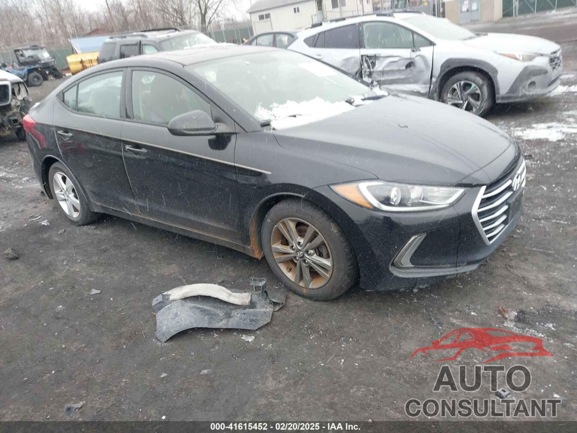 HYUNDAI ELANTRA 2017 - 5NPD84LF4HH188330