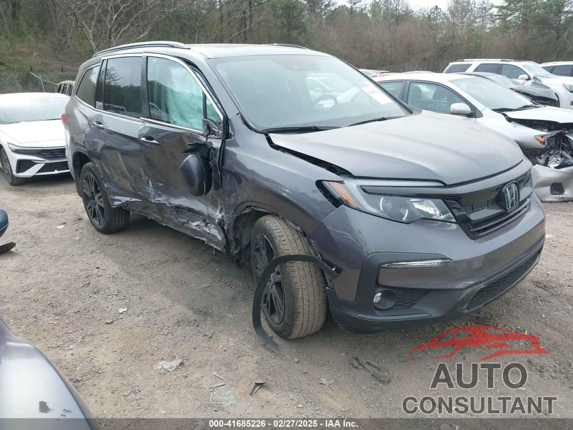HONDA PILOT 2022 - 5FNYF6H26NB091391