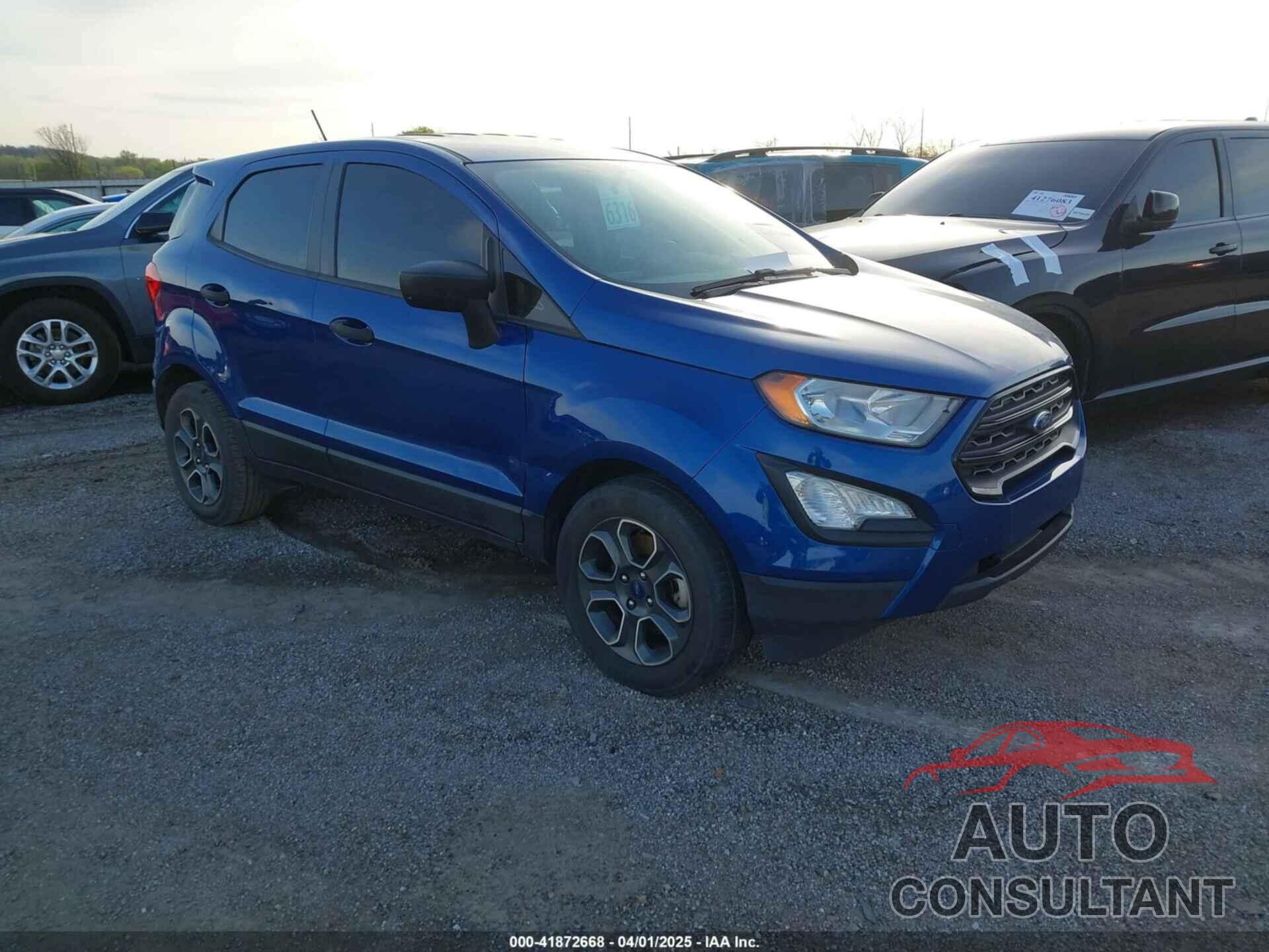FORD ECOSPORT 2018 - MAJ3P1RE4JC183356
