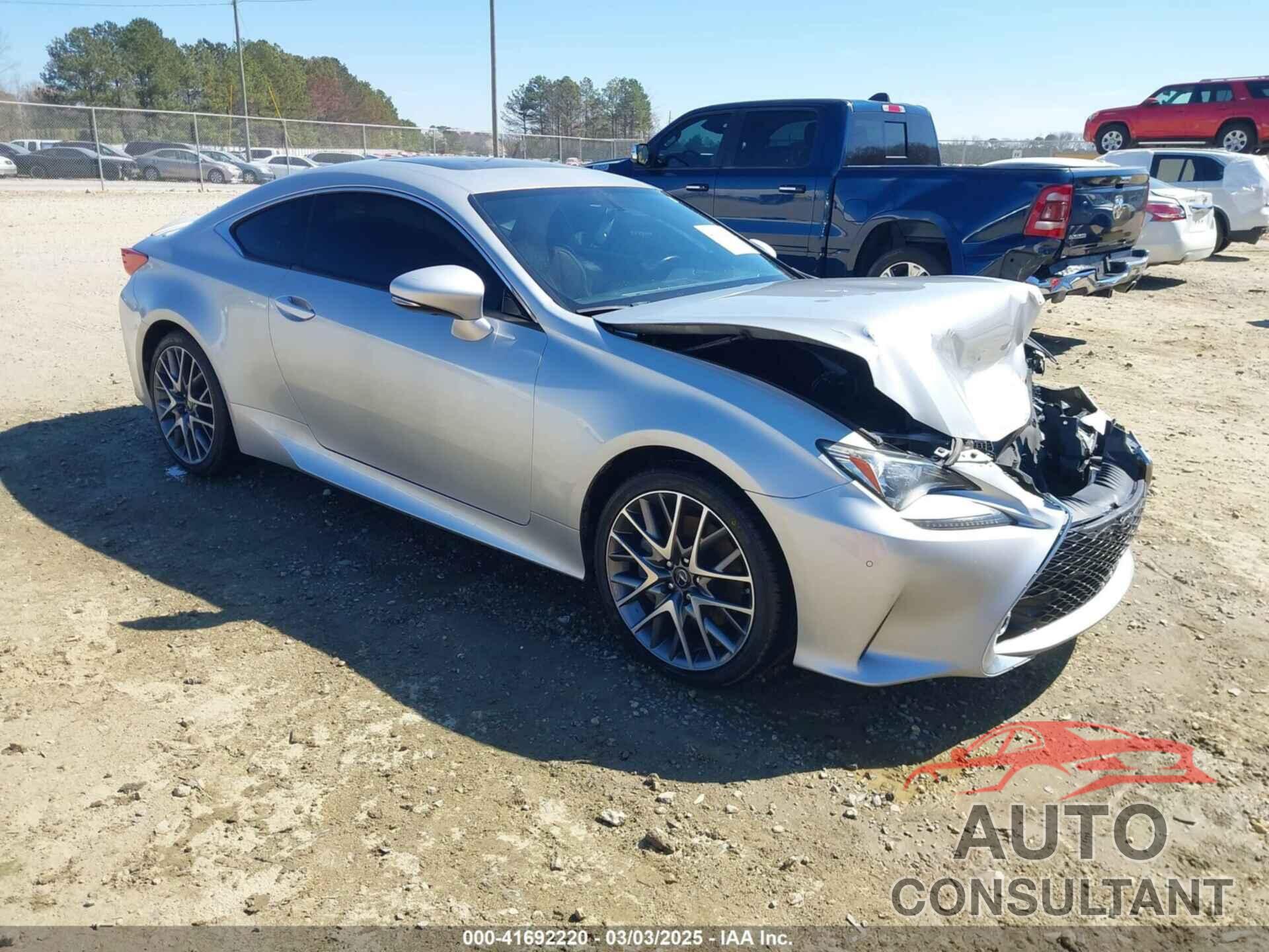 LEXUS RC 300 2016 - JTHSM5BC9G5000804