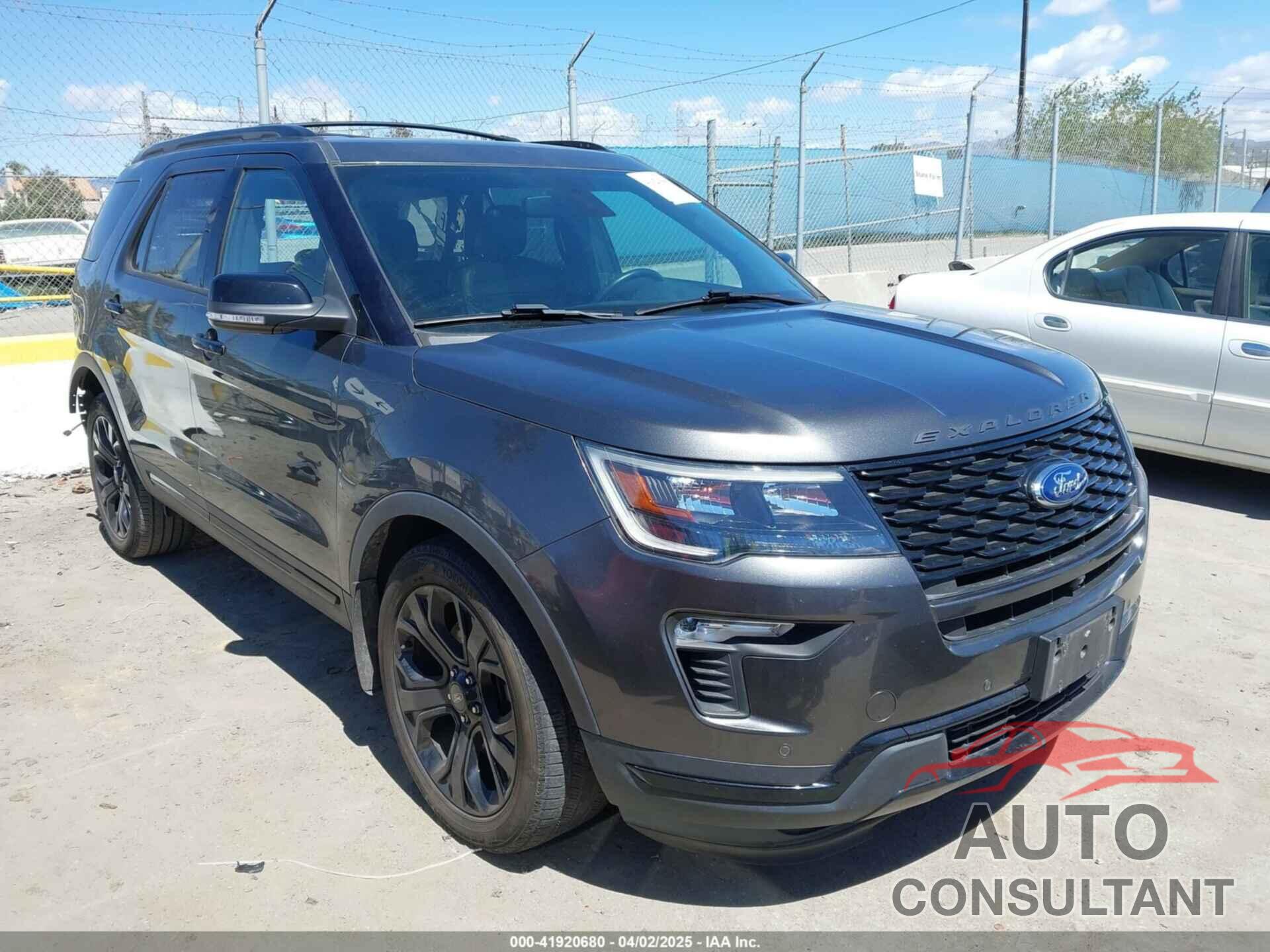 FORD EXPLORER 2019 - 1FM5K8GT2KGA19315