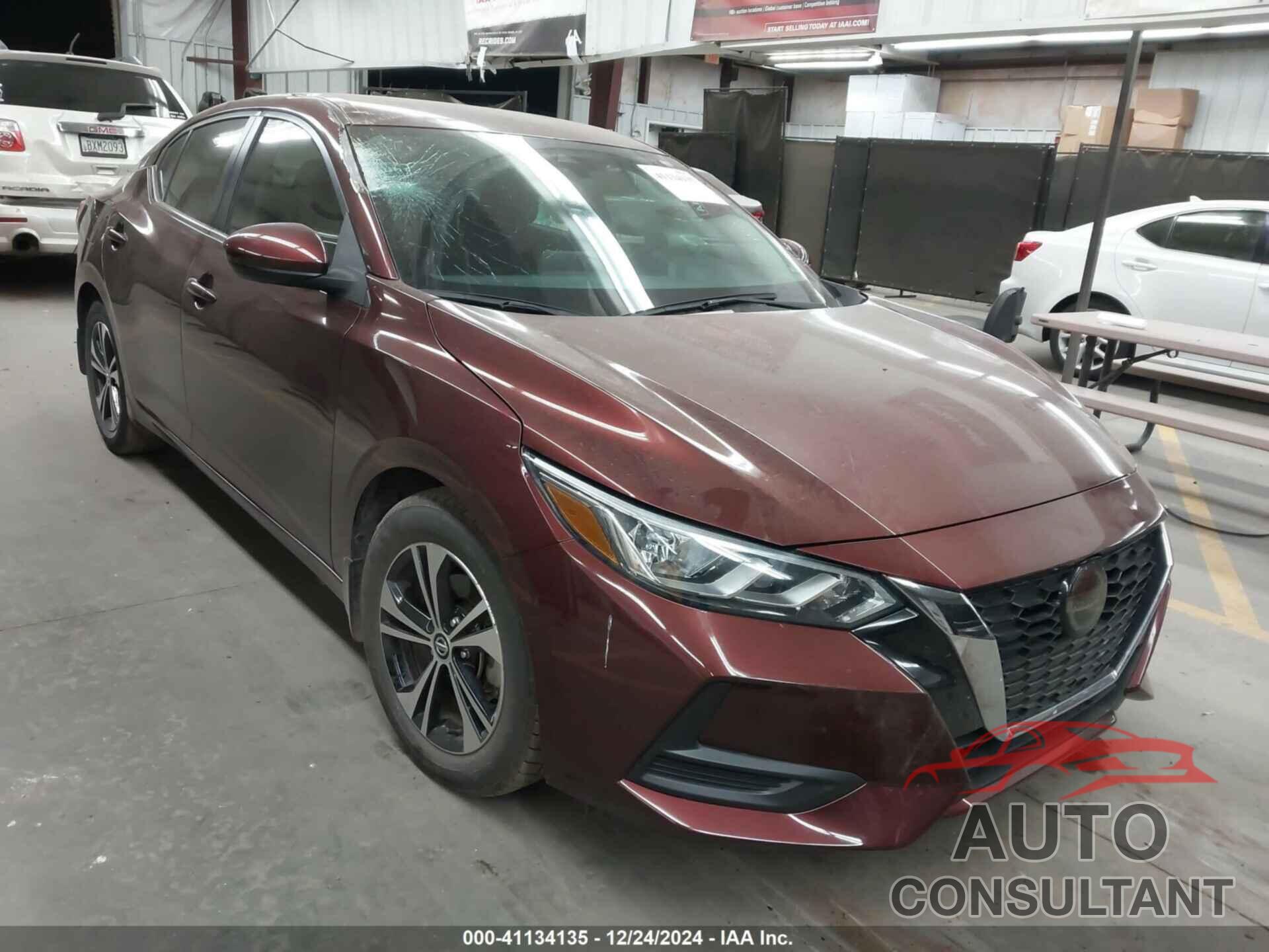 NISSAN SENTRA 2021 - 3N1AB8CV8MY266823