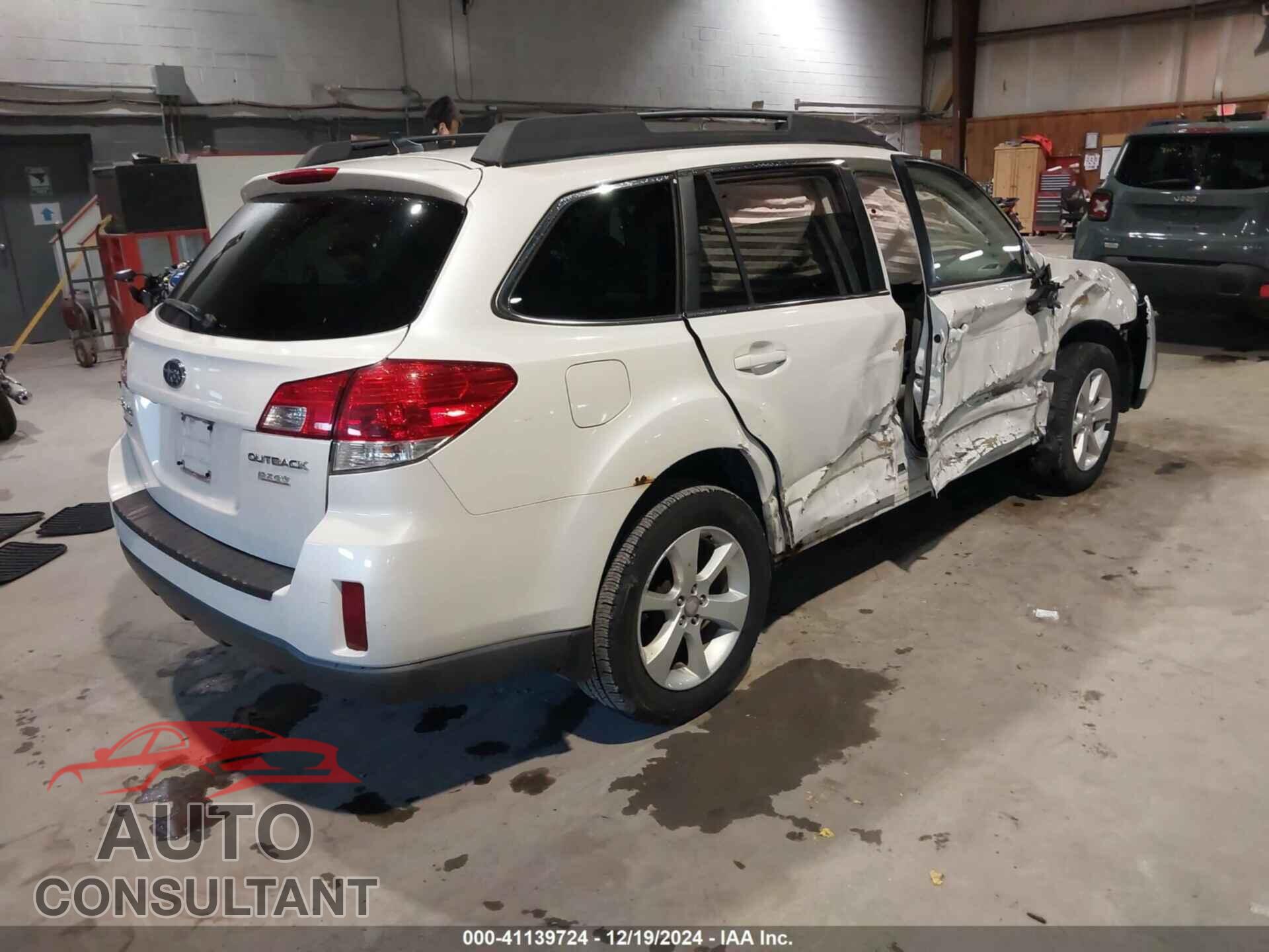 SUBARU OUTBACK 2014 - 4S4BRBDC2E3242367