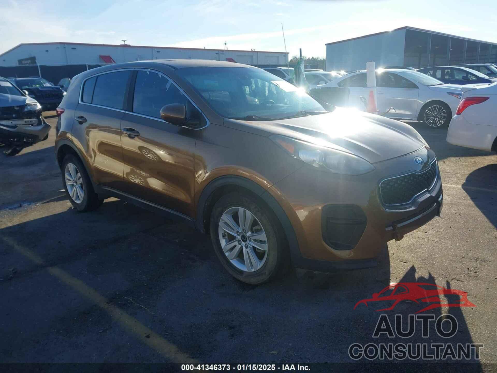 KIA SPORTAGE 2017 - KNDPM3AC2H7037454