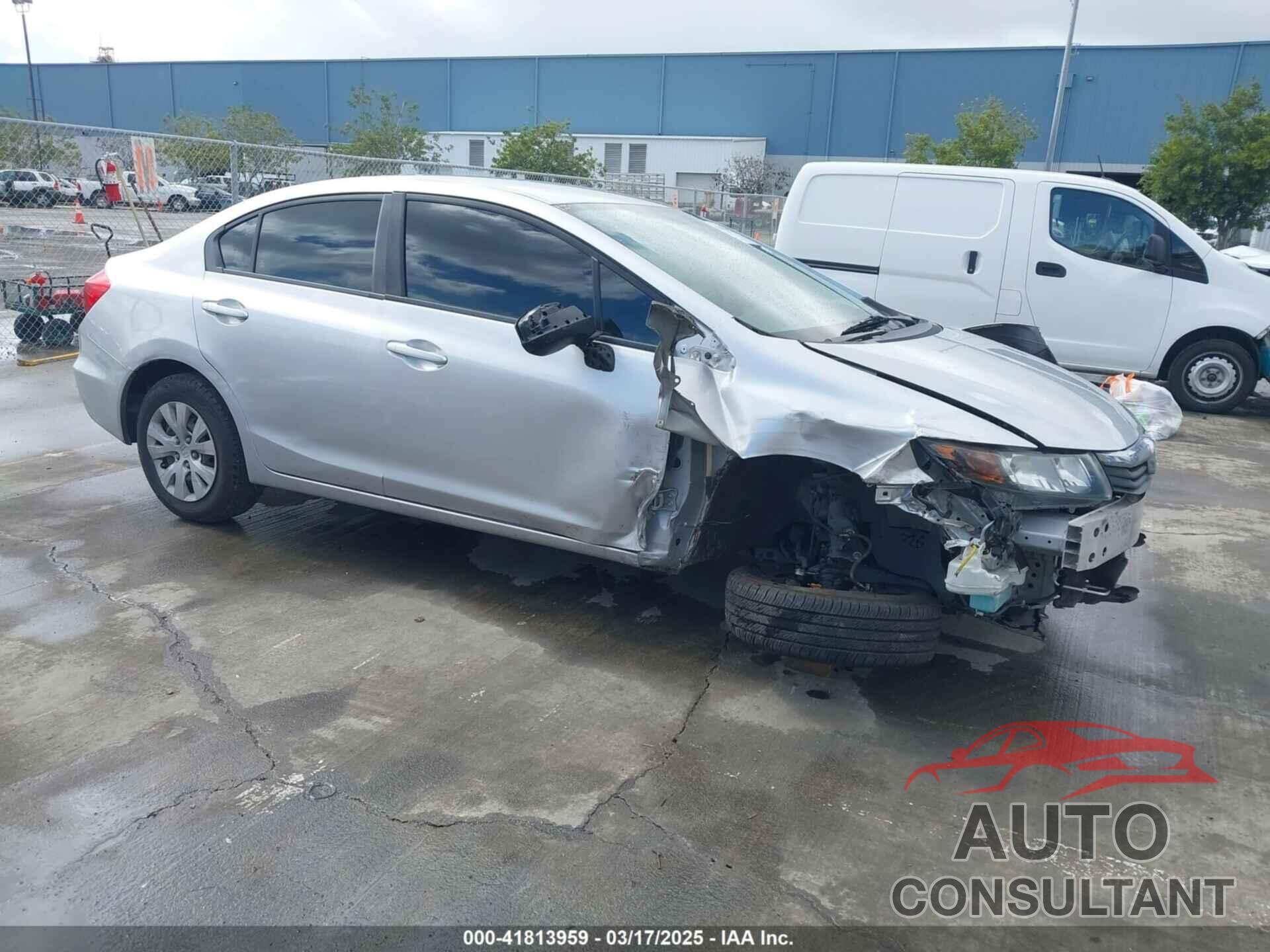 HONDA CIVIC 2012 - 19XFB2F58CE385855
