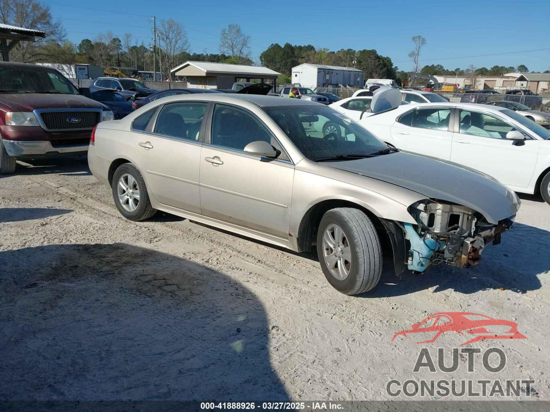CHEVROLET IMPALA 2012 - 2G1WA5E37C1142130