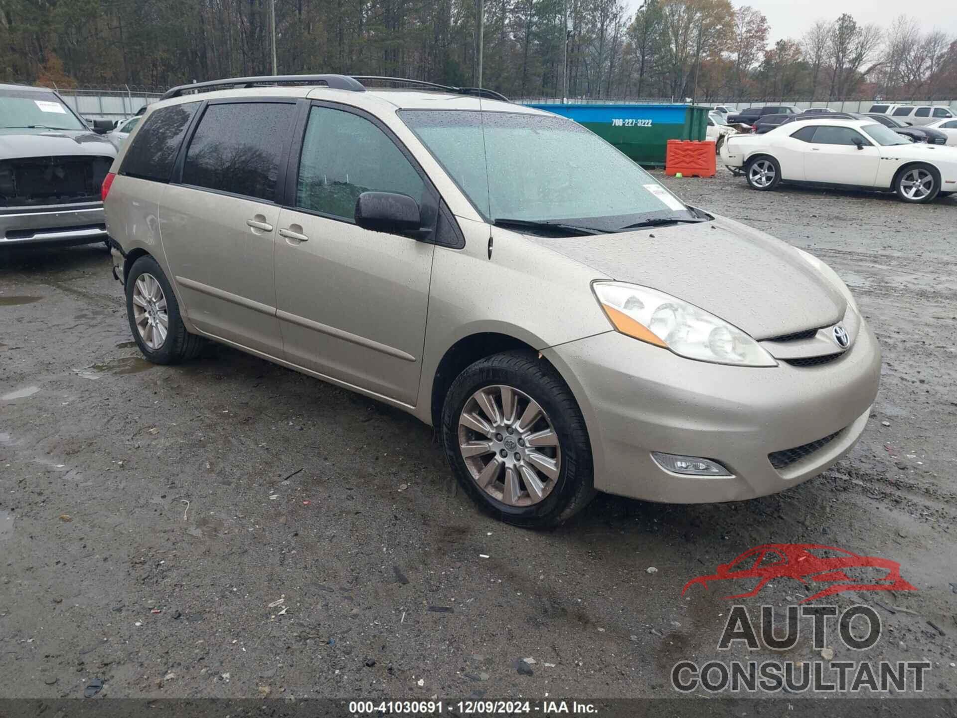 TOYOTA SIENNA 2009 - 5TDZK23C49S276033