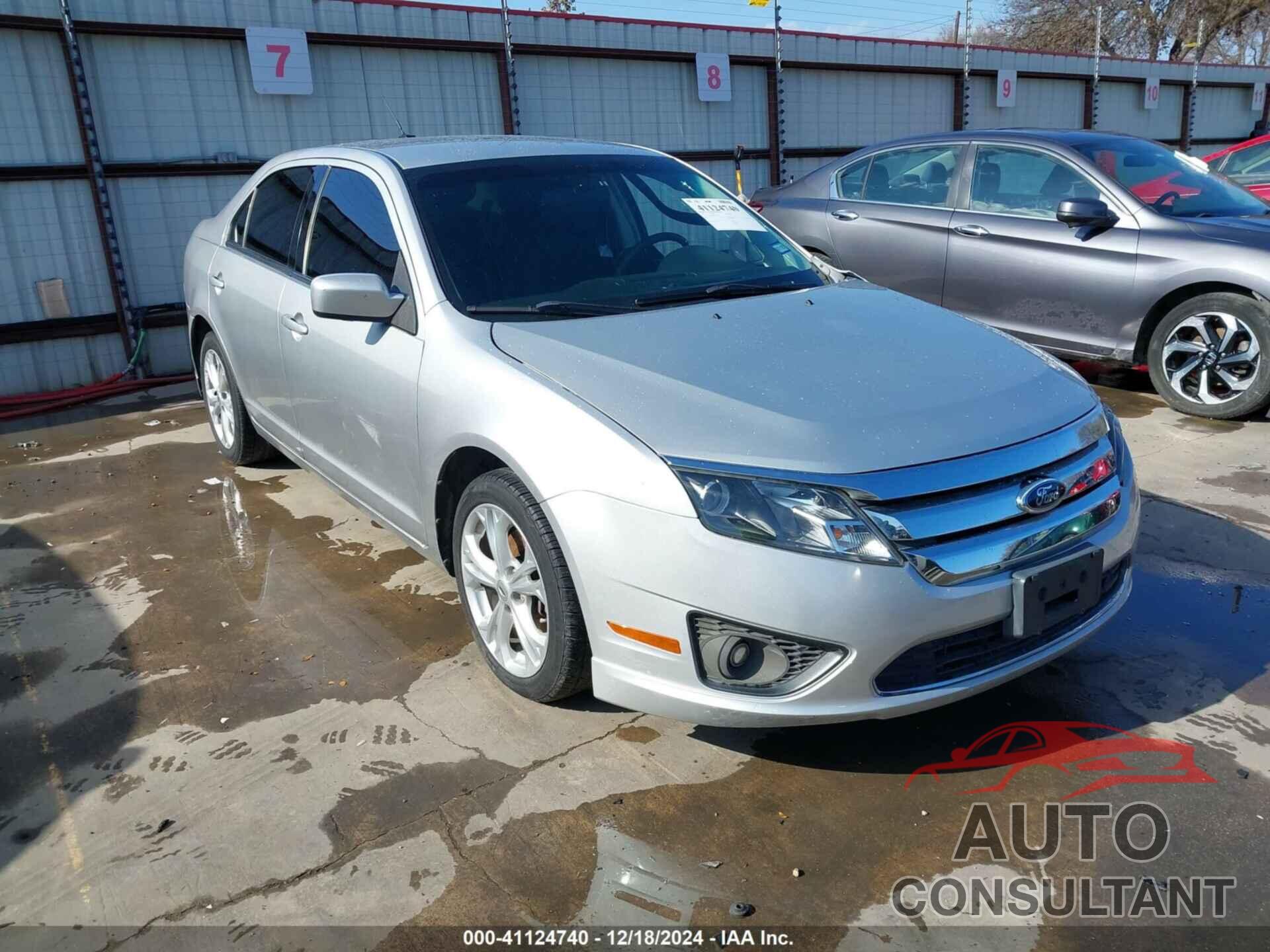FORD FUSION 2012 - 3FAHP0HA9CR110518