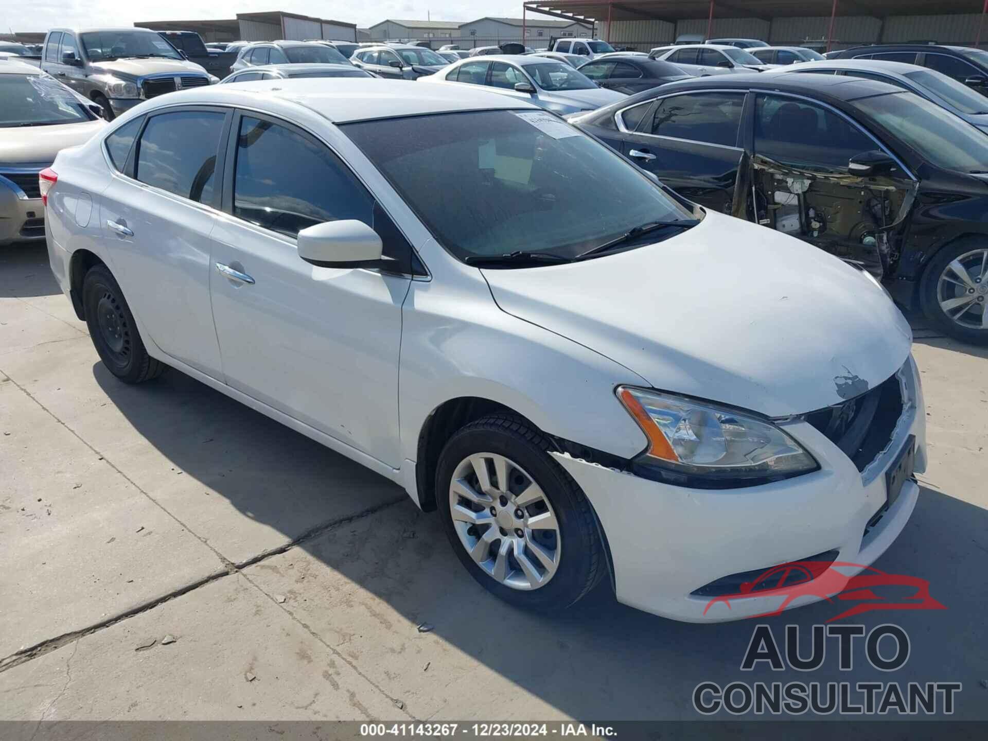 NISSAN SENTRA 2014 - 3N1AB7AP2EL677681